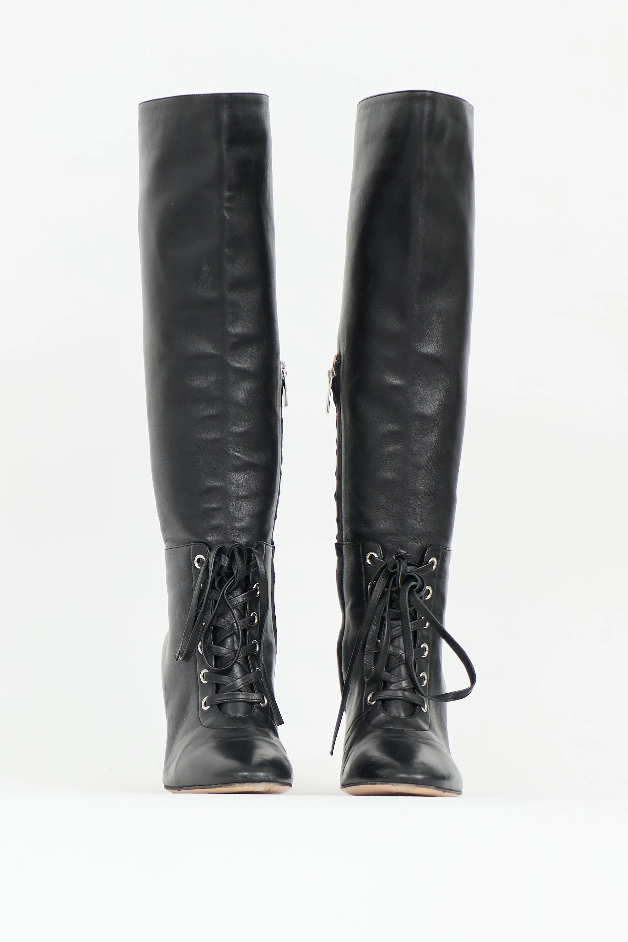 Leather Melissa Boot sold by VSP Consignment product image thumbnail 3