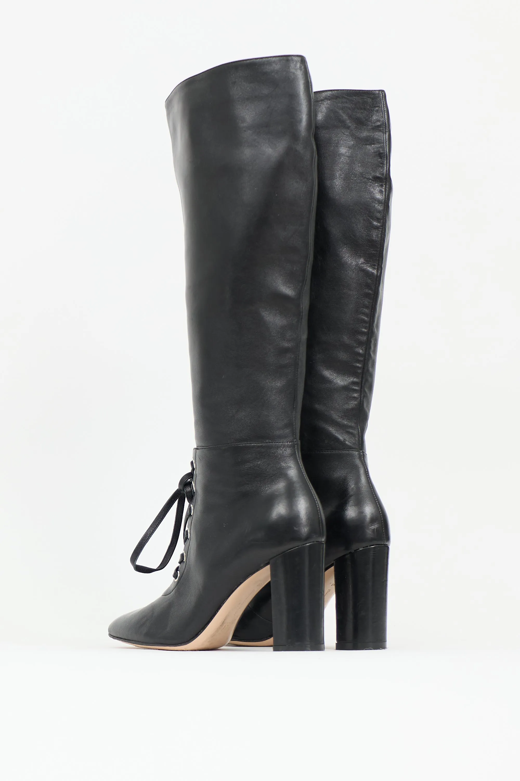 Leather Melissa Boot sold by VSP Consignment product image thumbnail 4