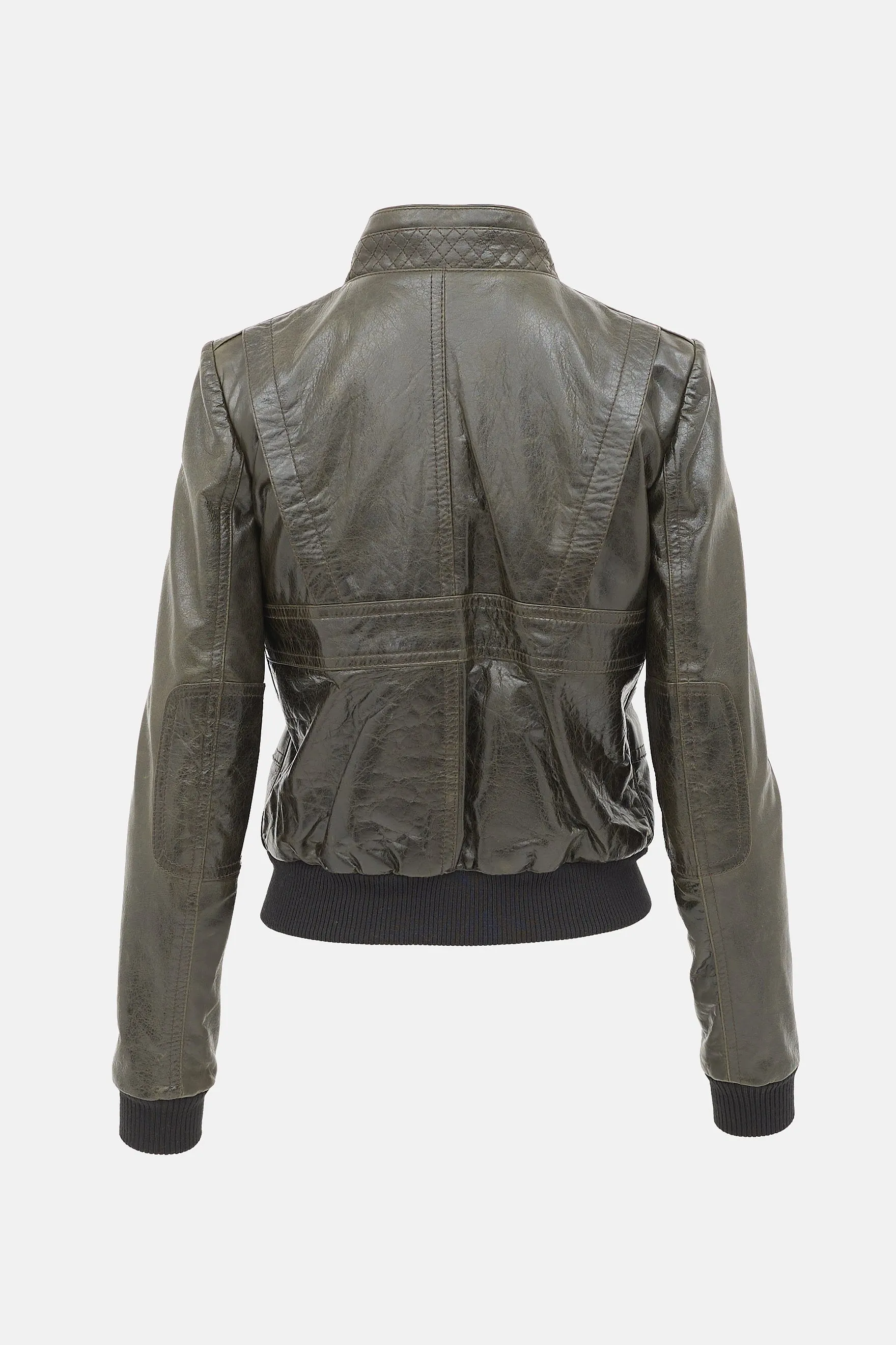2008 Leather Bomber Jacket sold by VSP Consignment product image thumbnail 2