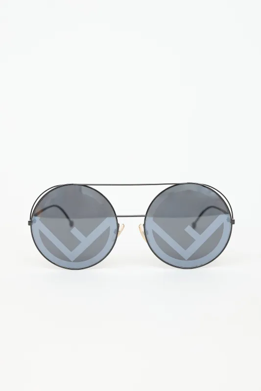 FF0285/S Circle Sunglasses made by Fendi