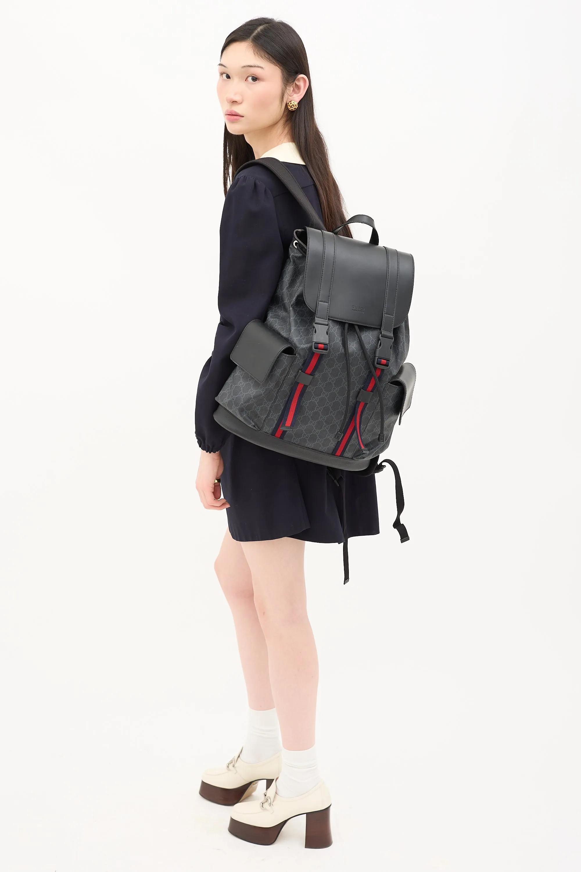 GG Supreme Web Backpack sold by VSP Consignment product image thumbnail 3
