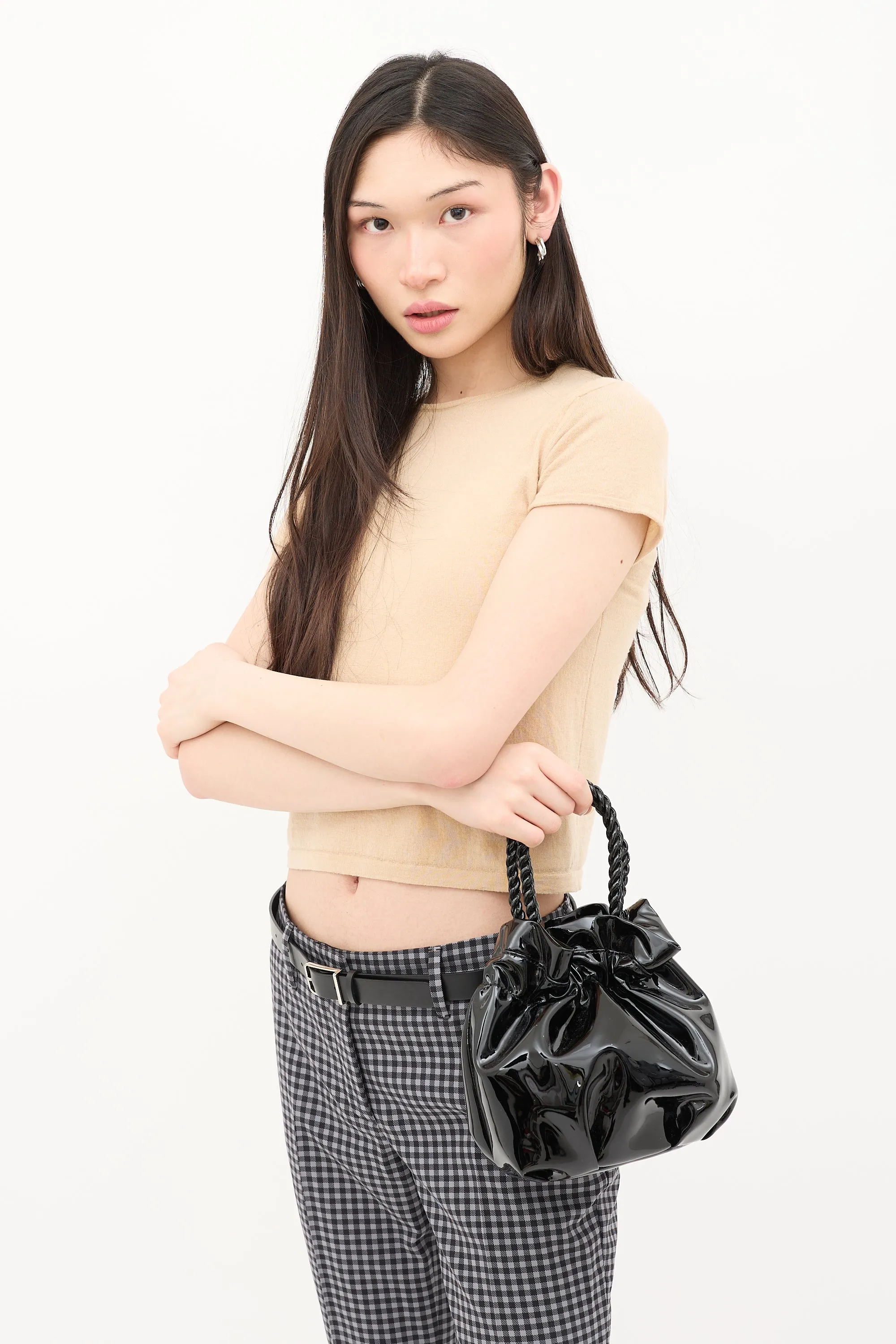 Patent Leather Grace Bag sold by VSP Consignment product image thumbnail 2