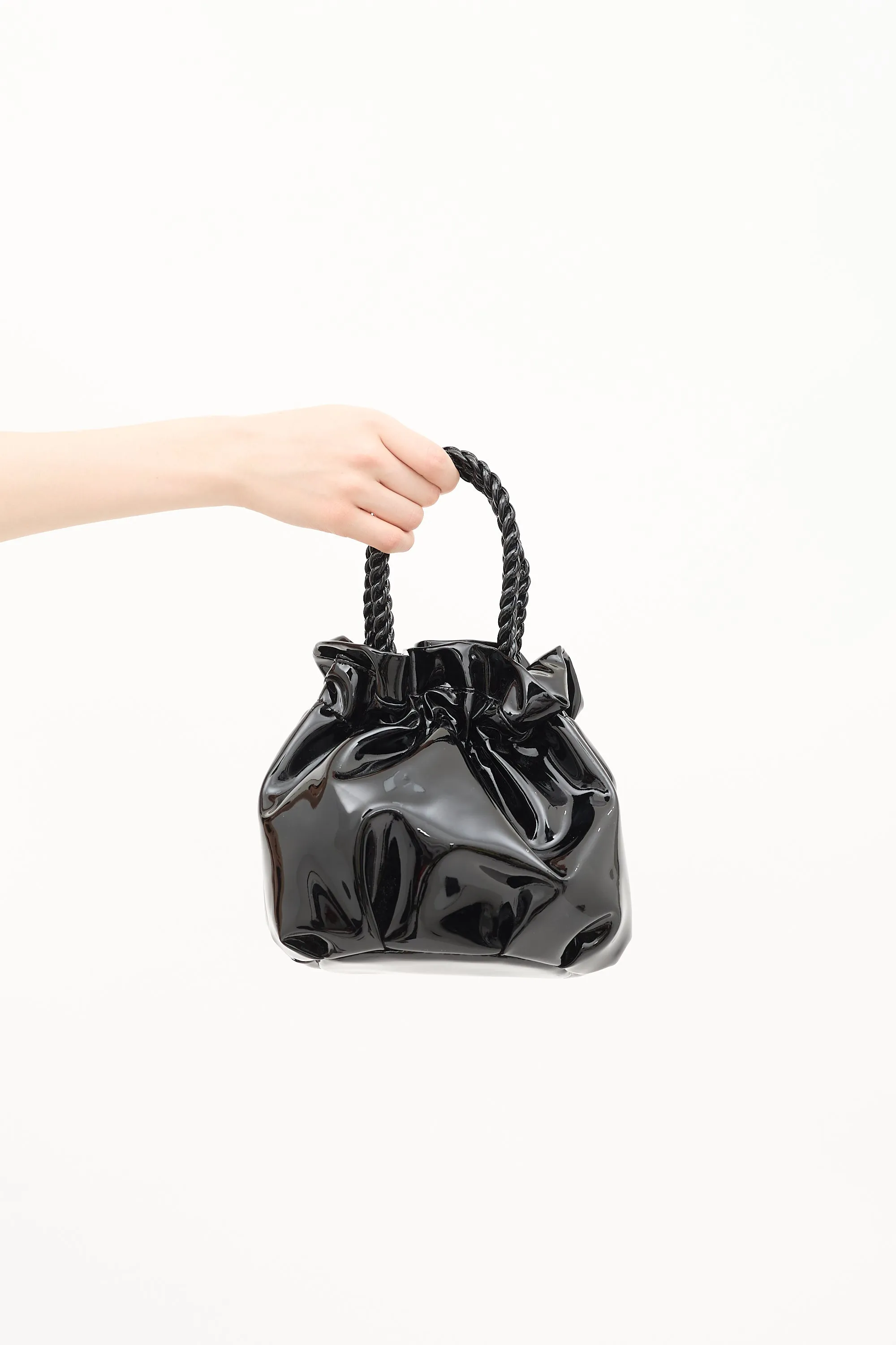 Patent Leather Grace Bag sold by VSP Consignment product image thumbnail 3