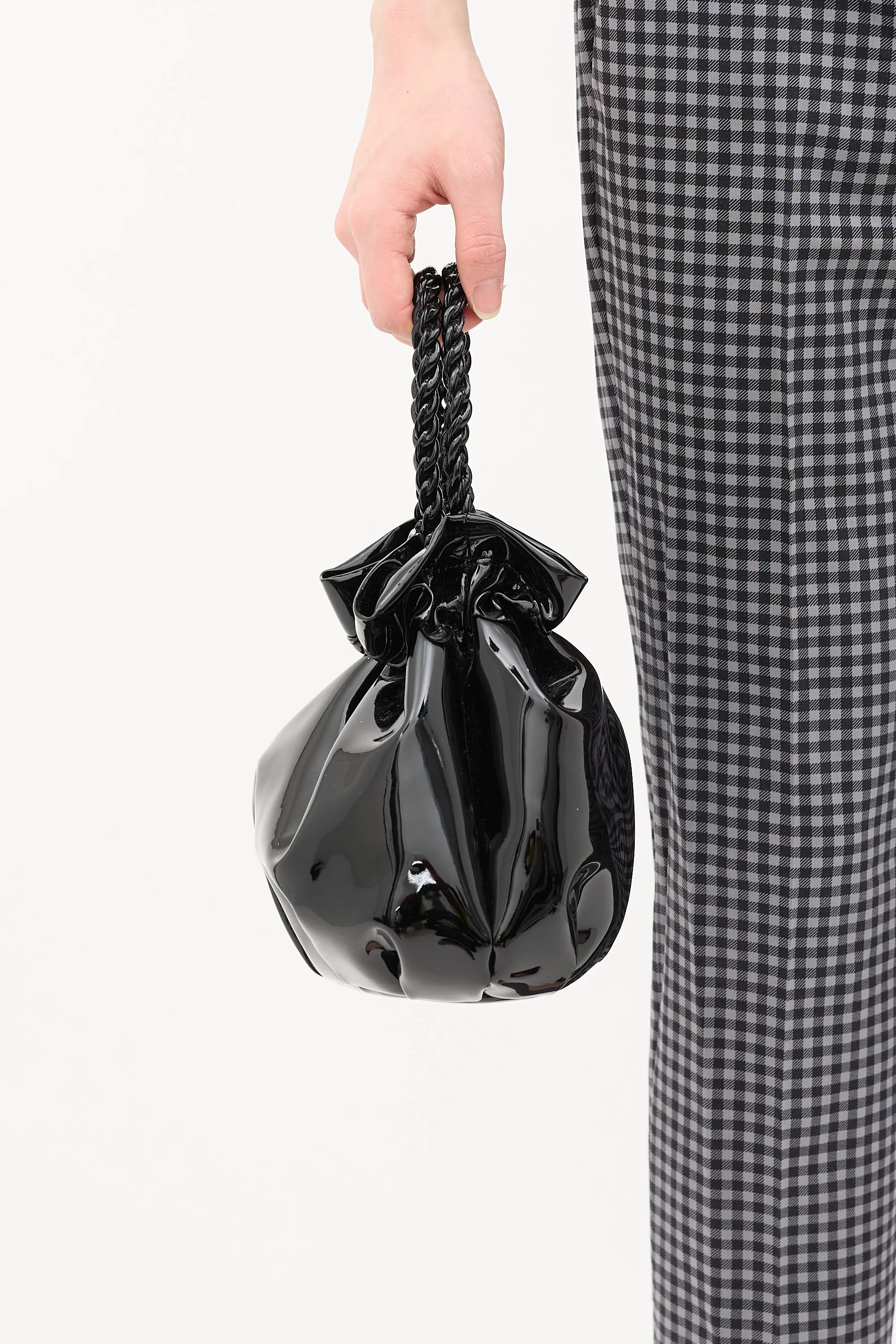 Patent Leather Grace Bag sold by VSP Consignment product image thumbnail 5