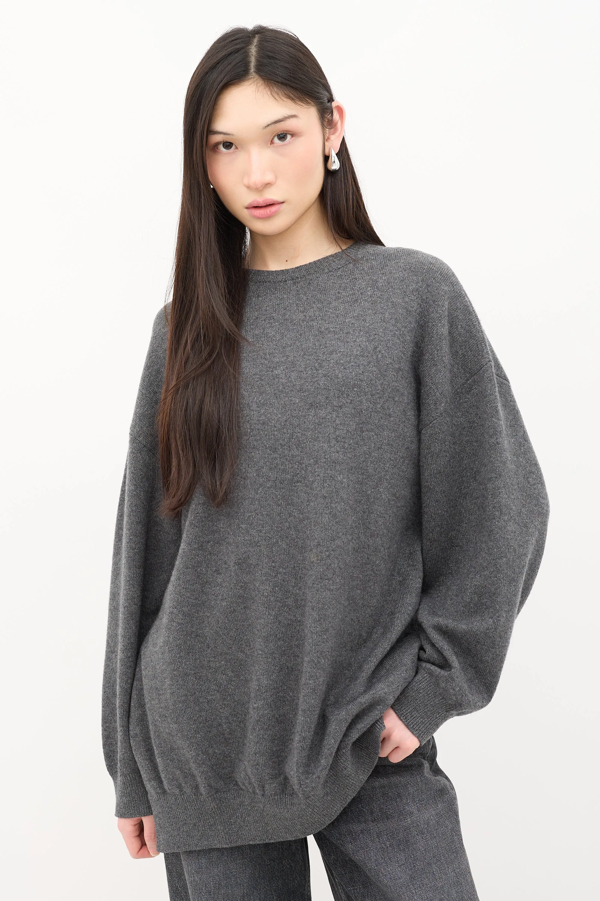 Cashmere Embroidered Sweater sold by VSP Consignment
