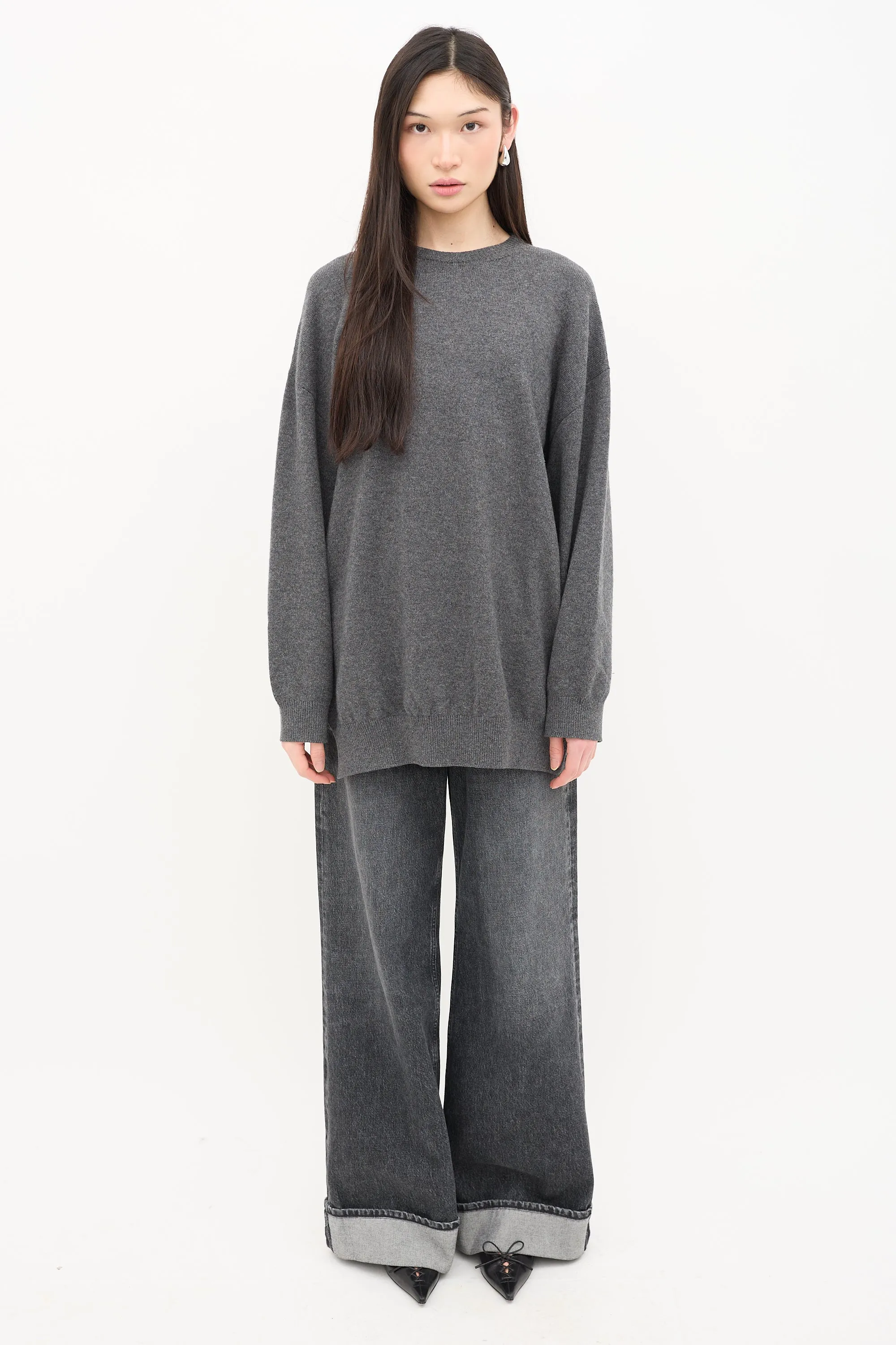 Cashmere Embroidered Sweater sold by VSP Consignment product image thumbnail 3