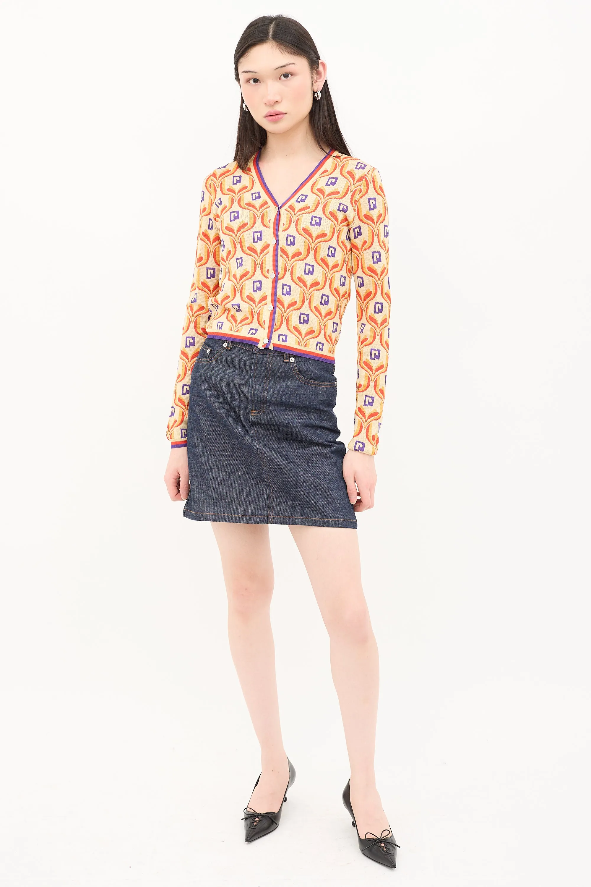 Jacquard Cardigan sold by VSP Consignment product image thumbnail 5