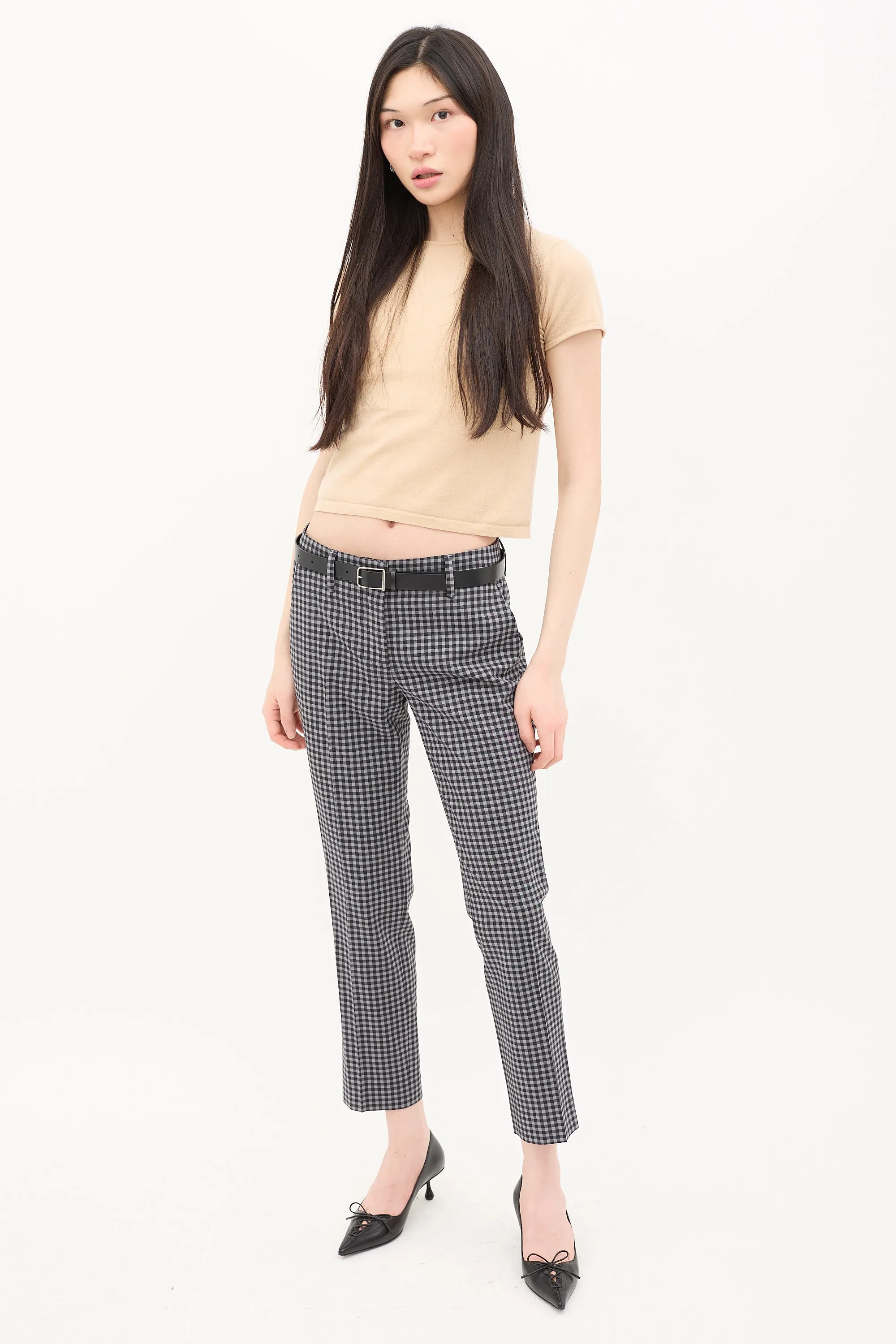 Gingham Trouser sold by VSP Consignment product image thumbnail 2