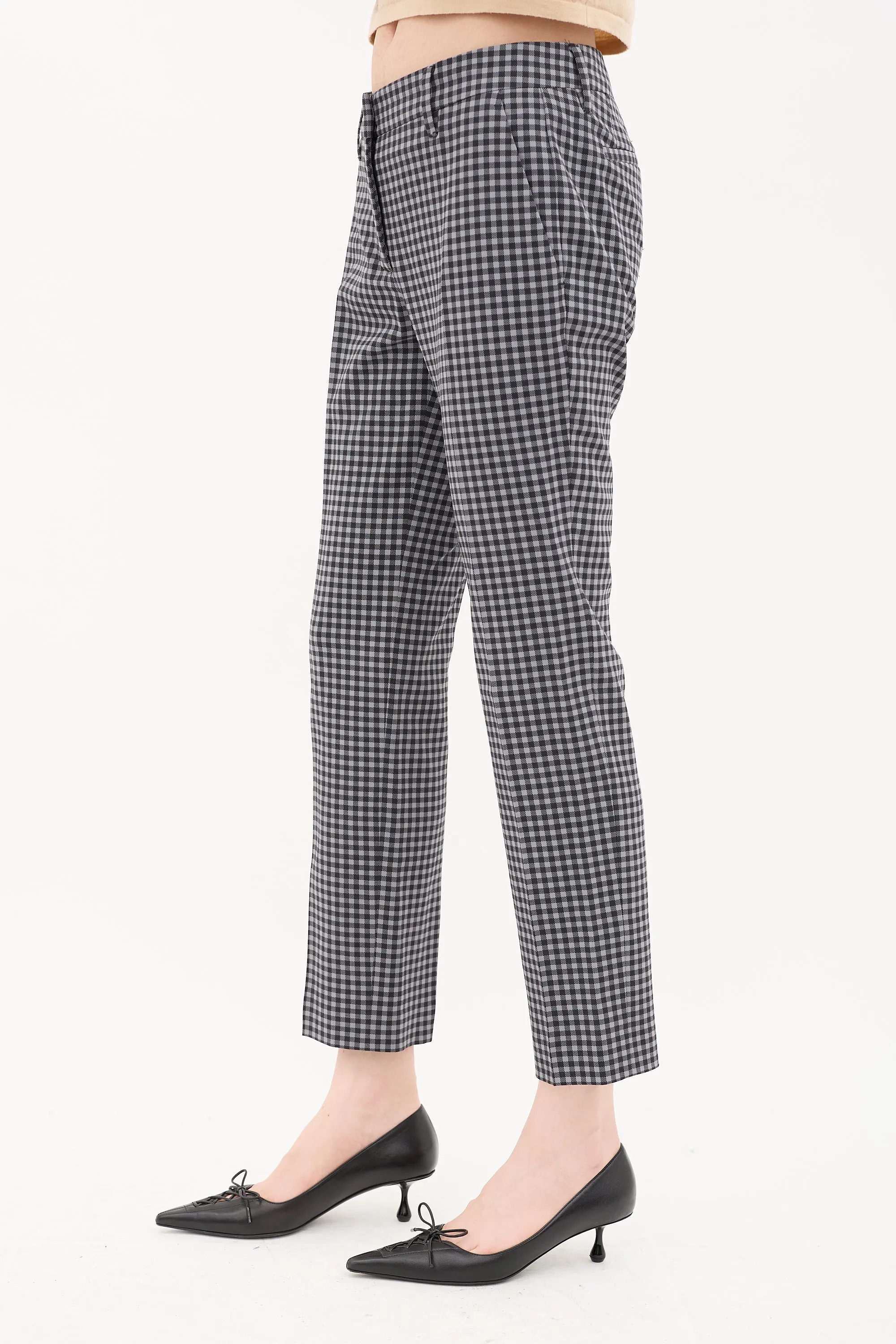 Gingham Trouser sold by VSP Consignment product image thumbnail 3