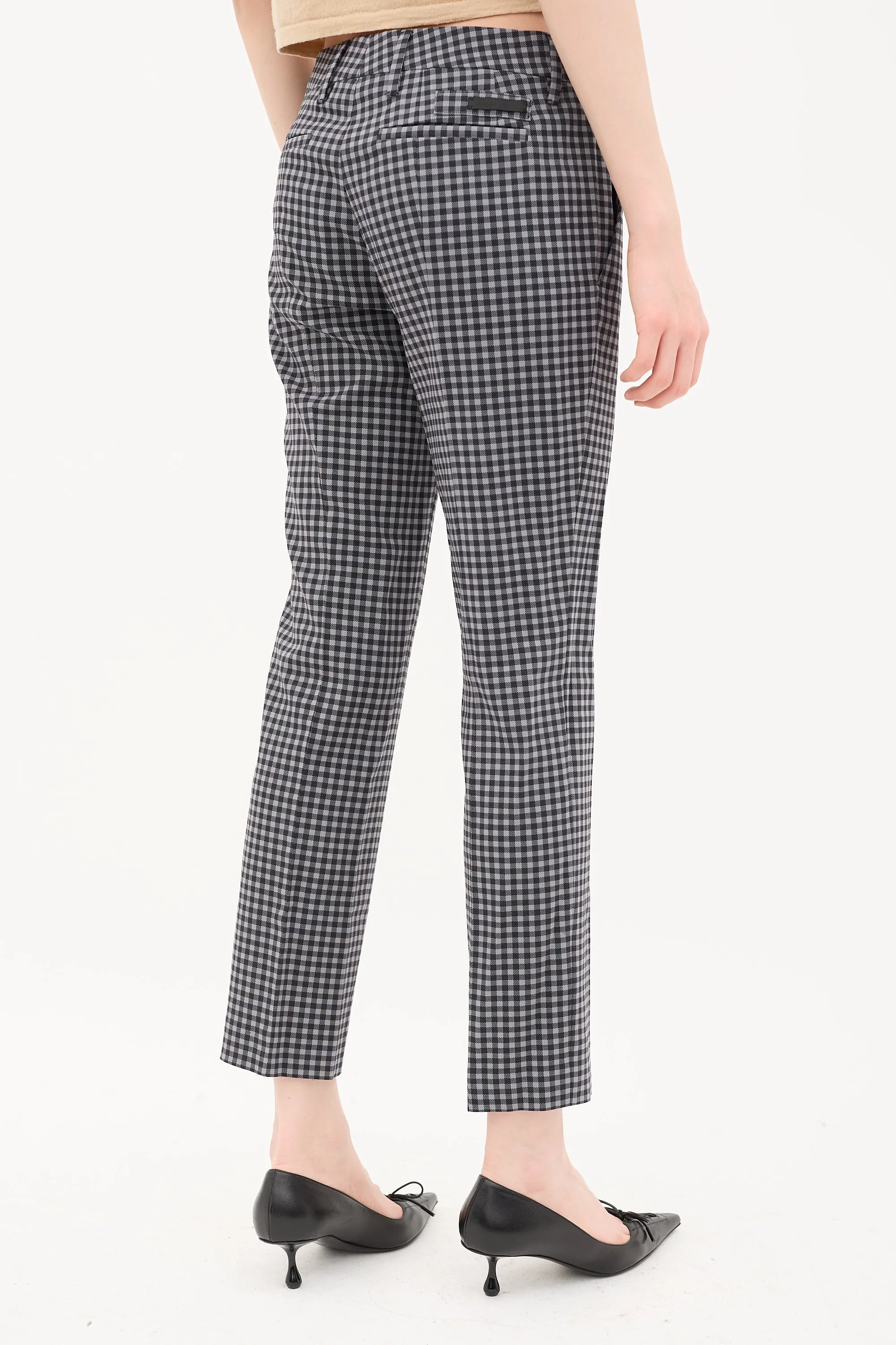 Gingham Trouser sold by VSP Consignment product image thumbnail 4