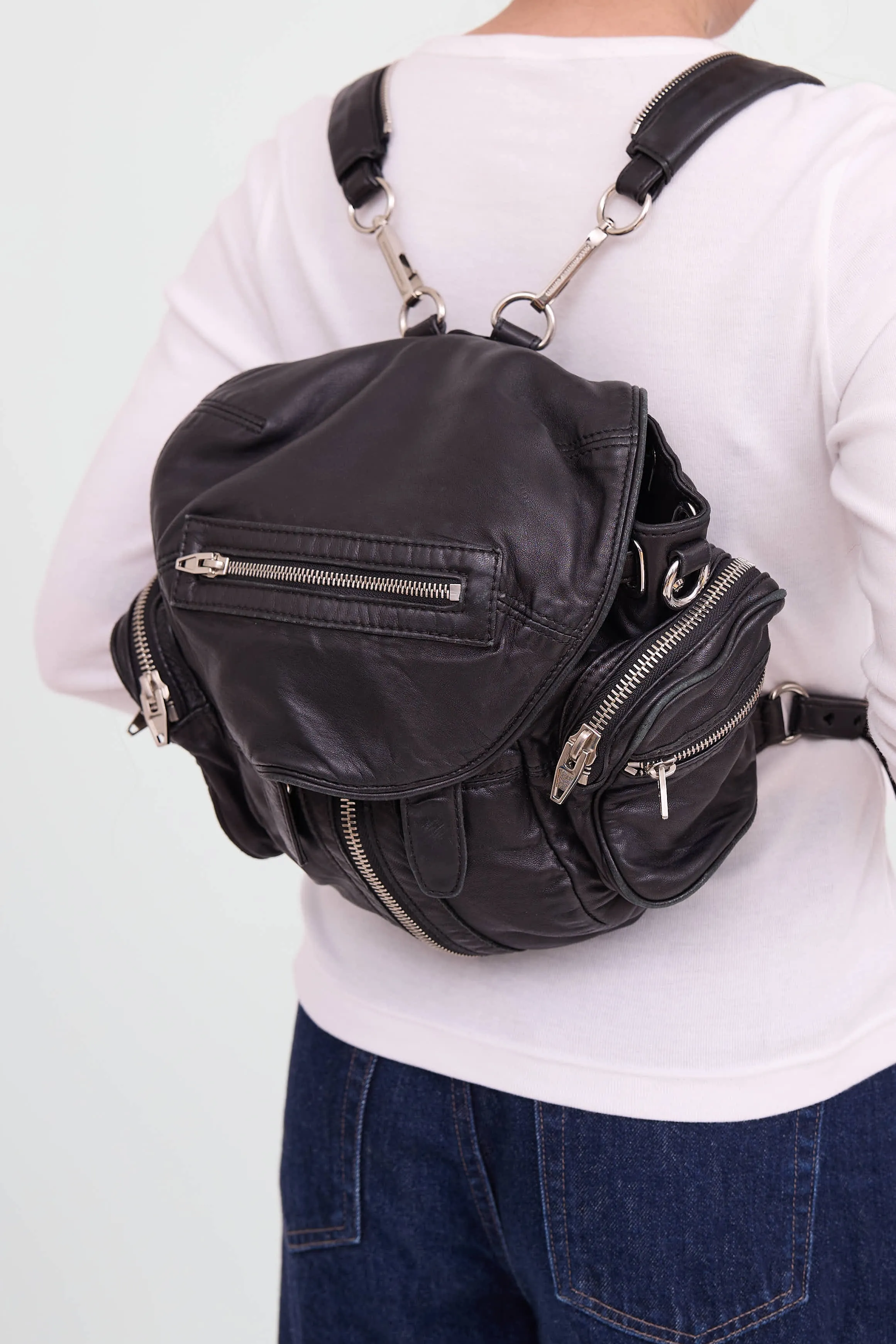 Leather Marti Backpack sold by VSP Consignment product image thumbnail 5