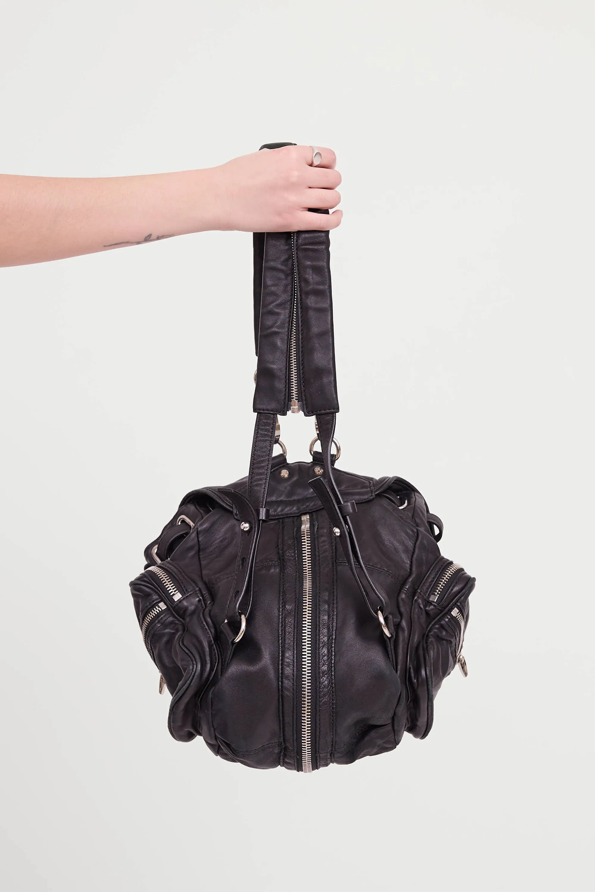 Leather Marti Backpack sold by VSP Consignment