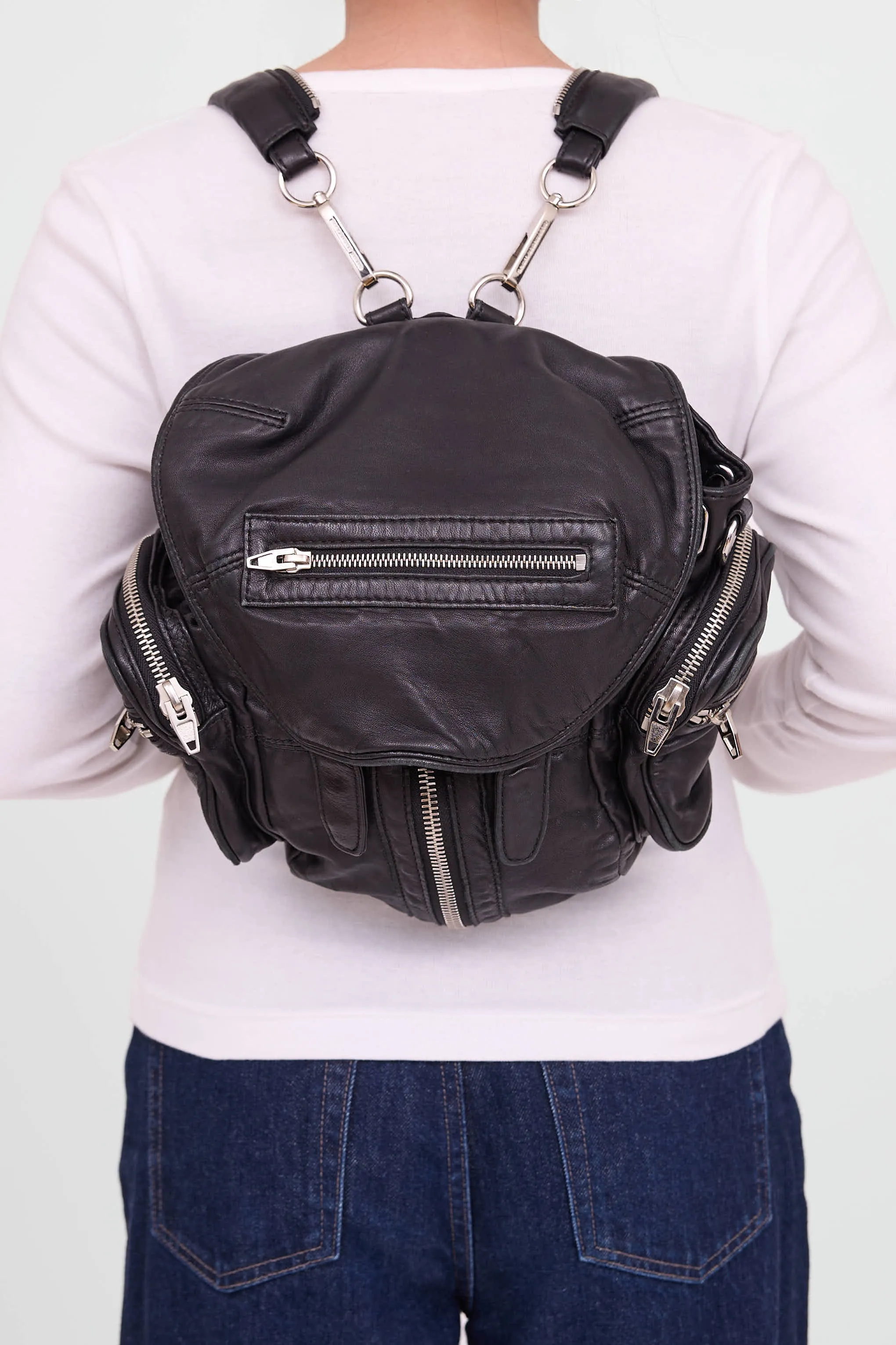 Leather Marti Backpack sold by VSP Consignment product image thumbnail 4