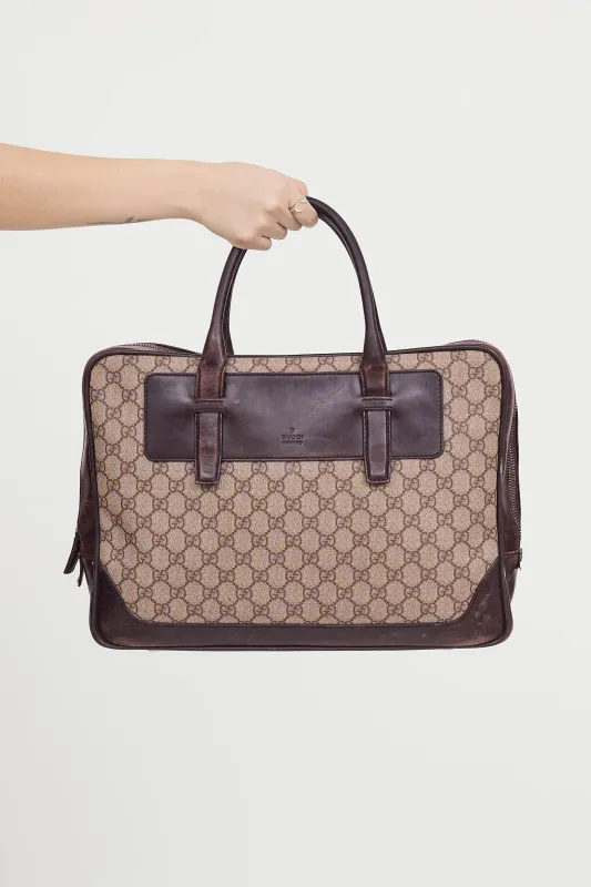 GG Supreme Briefcase Bag sold by VSP Consignment