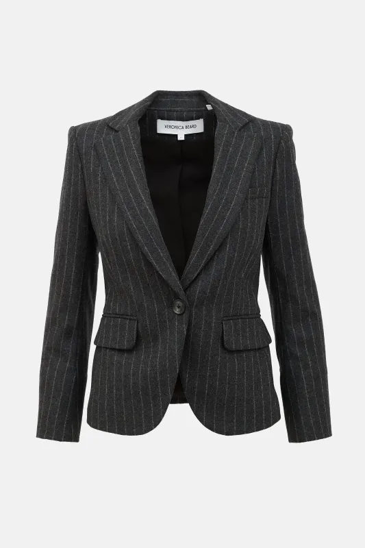 Wool Tyra Dickey Blazer made by Veronica Beard