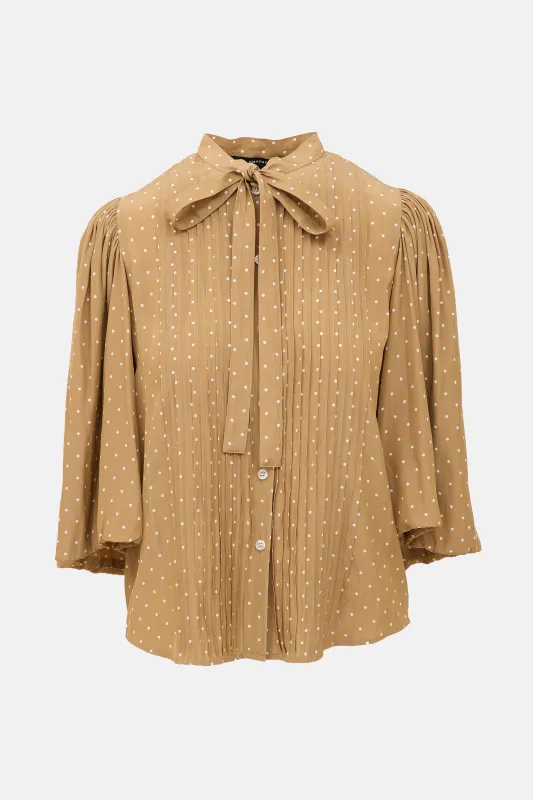 Polka Dot Blouse made by Smythe
