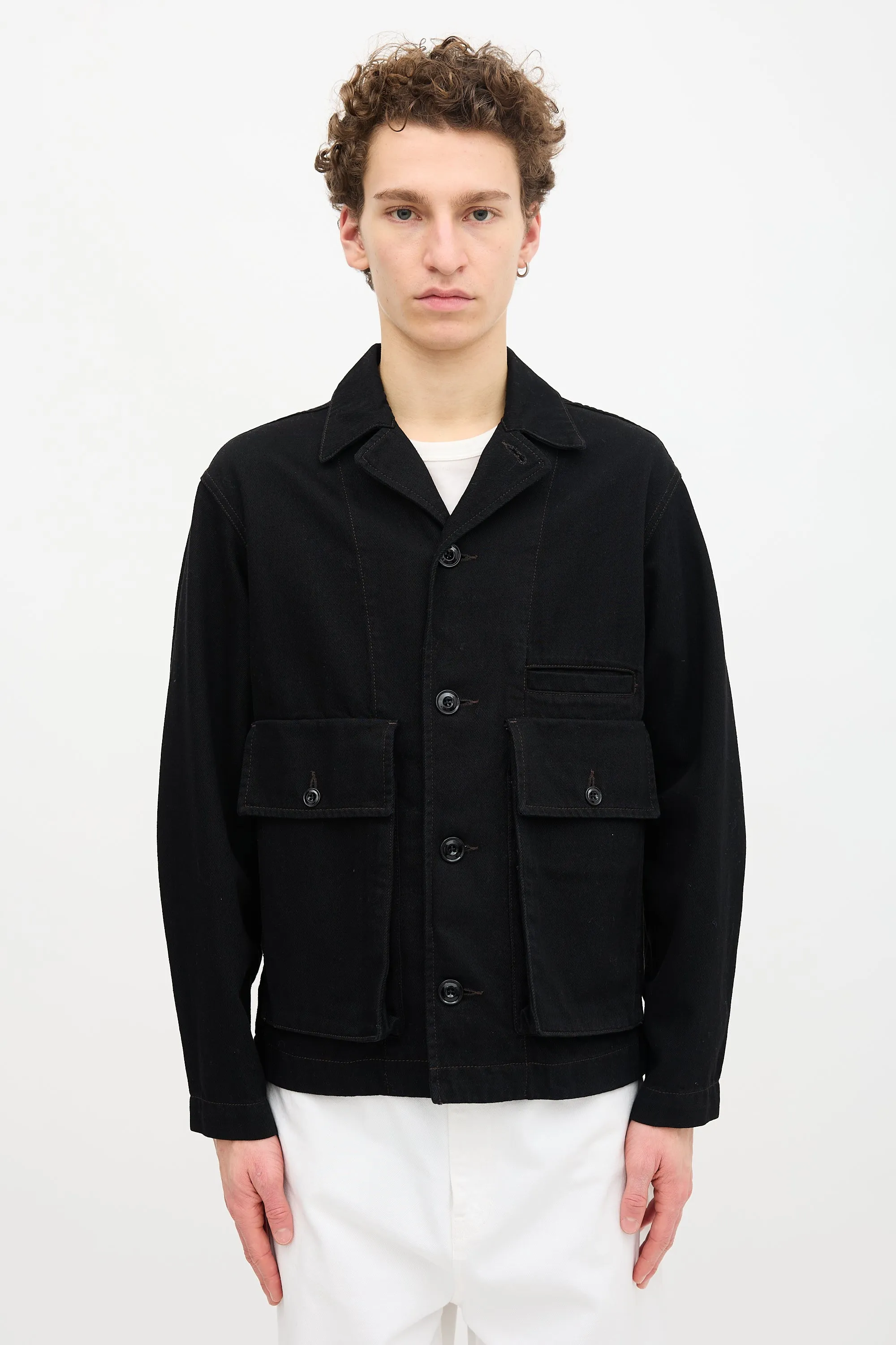 Denim Boxy Jacket sold by VSP Consignment