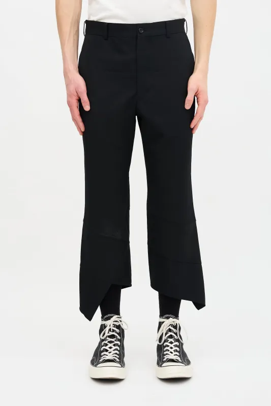FW 2019 Asymmetric Hem Trouser made by Comme des Garcons