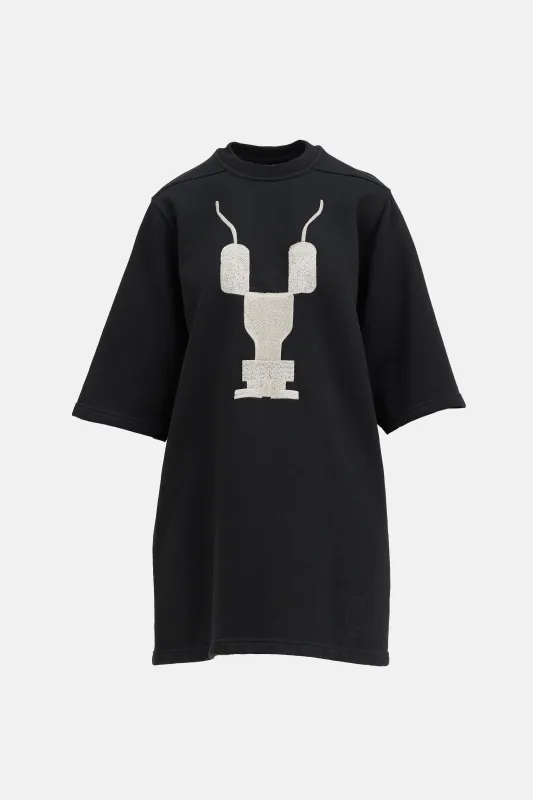 DRKSHDW Embroidered Top made by Rick Owens