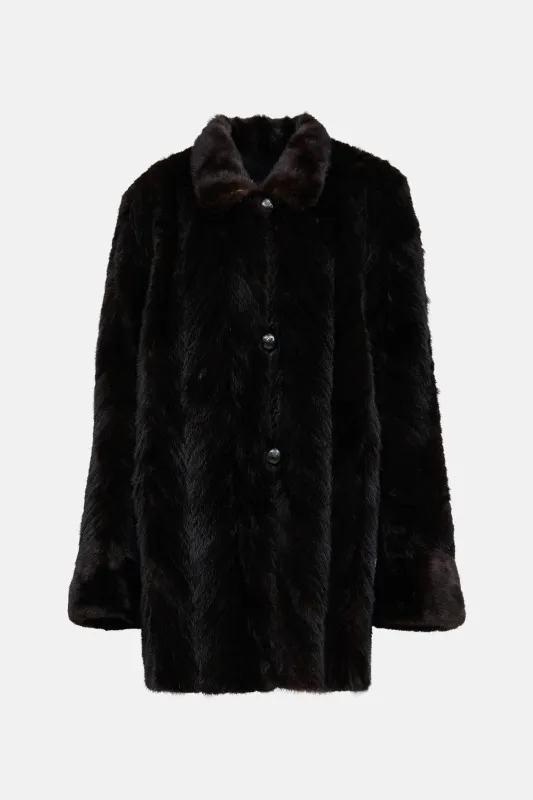 Fur Reversible Coat sold by VSP Consignment