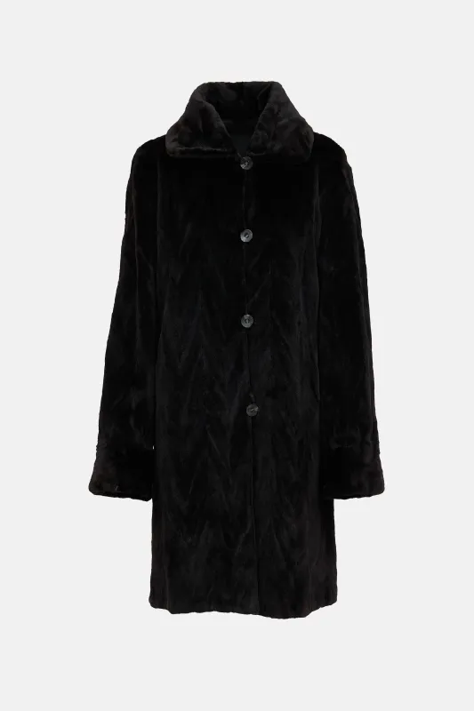 Reversible Sheared Fur Coat sold by VSP Consignment