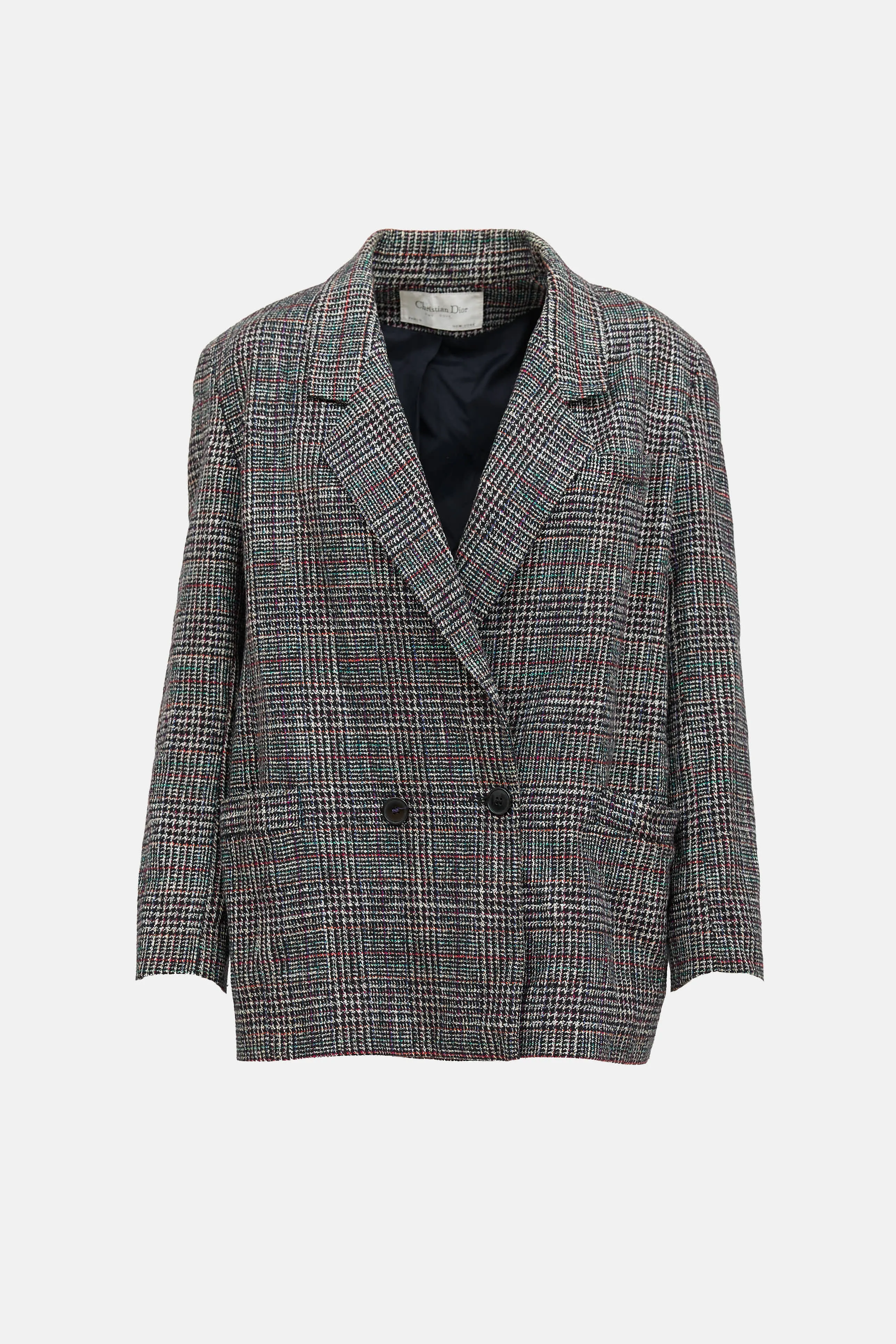 Wool Plaid Blazer sold by VSP Consignment