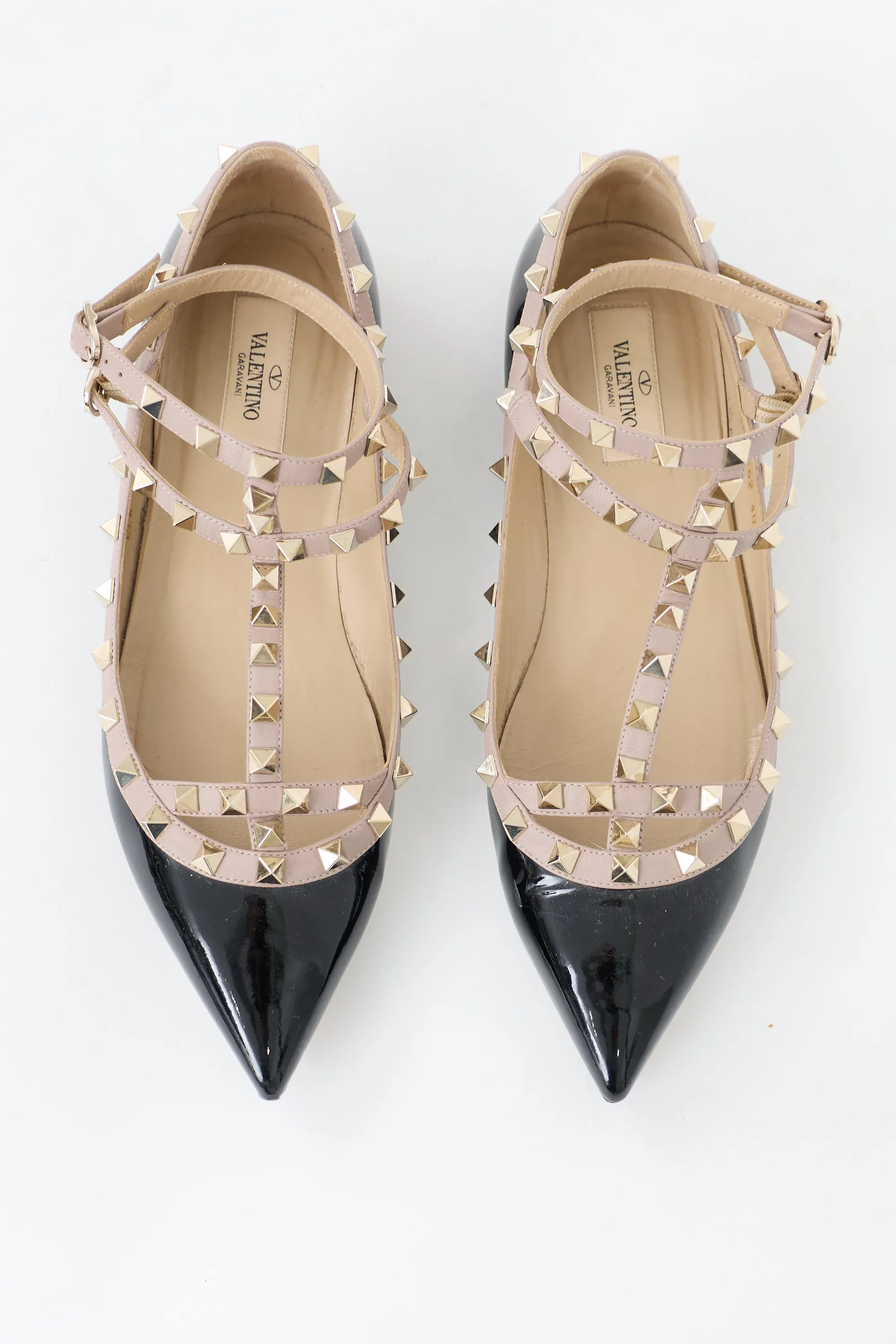 Patent Rockstud Cage Flat sold by VSP Consignment product image thumbnail 2