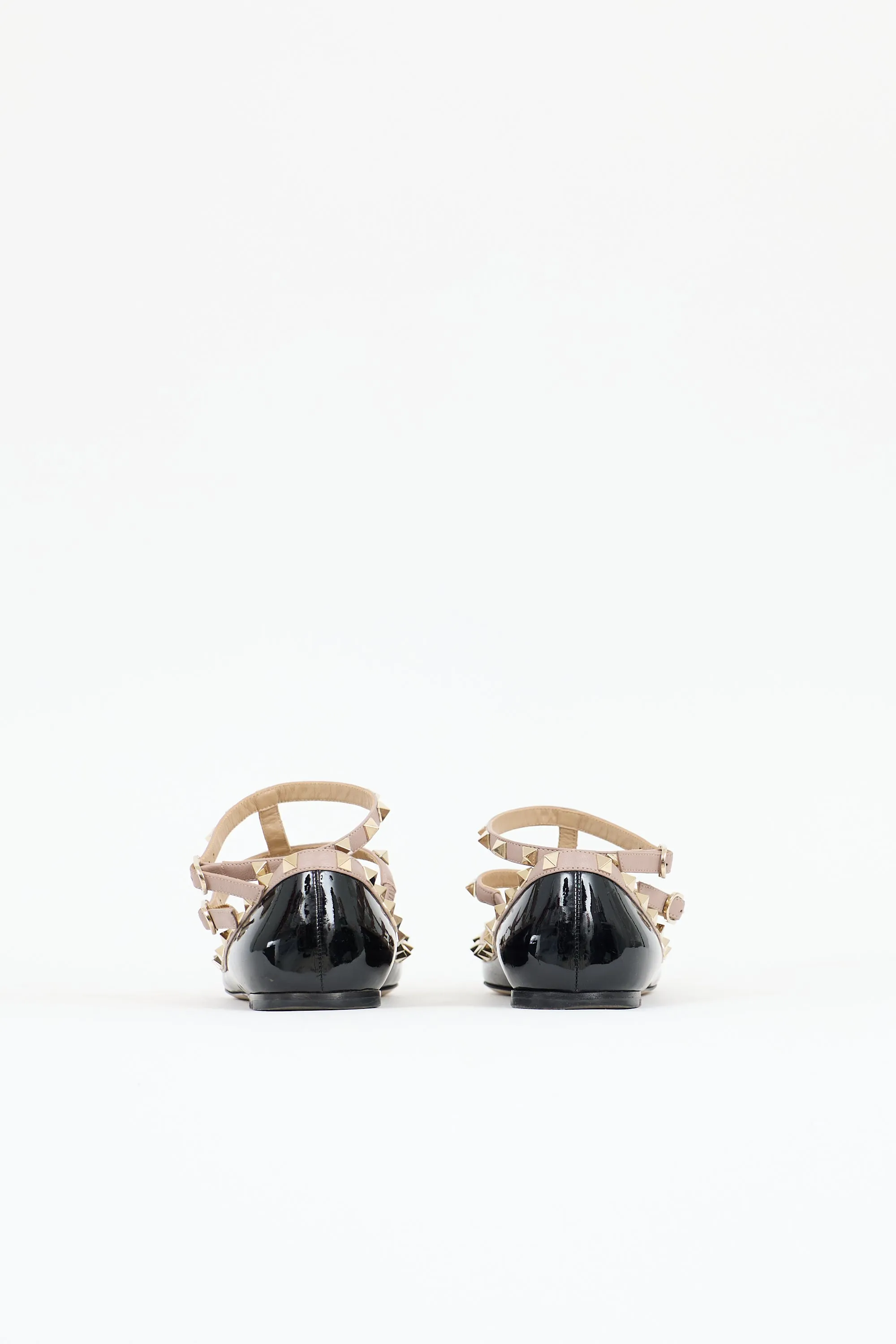 Patent Rockstud Cage Flat sold by VSP Consignment product image thumbnail 4