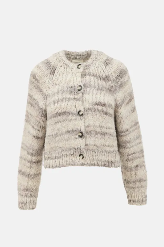 Chunky Handknit Cardigan made by Doen