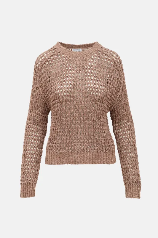 Mesh & Sequin Sweater sold by VSP Consignment
