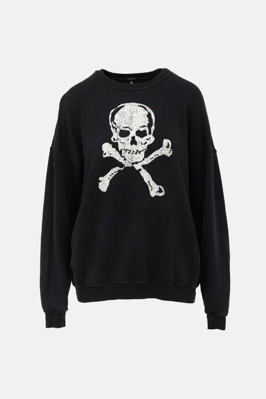 Skull Oversized Sweatshirt sold by VSP Consignment