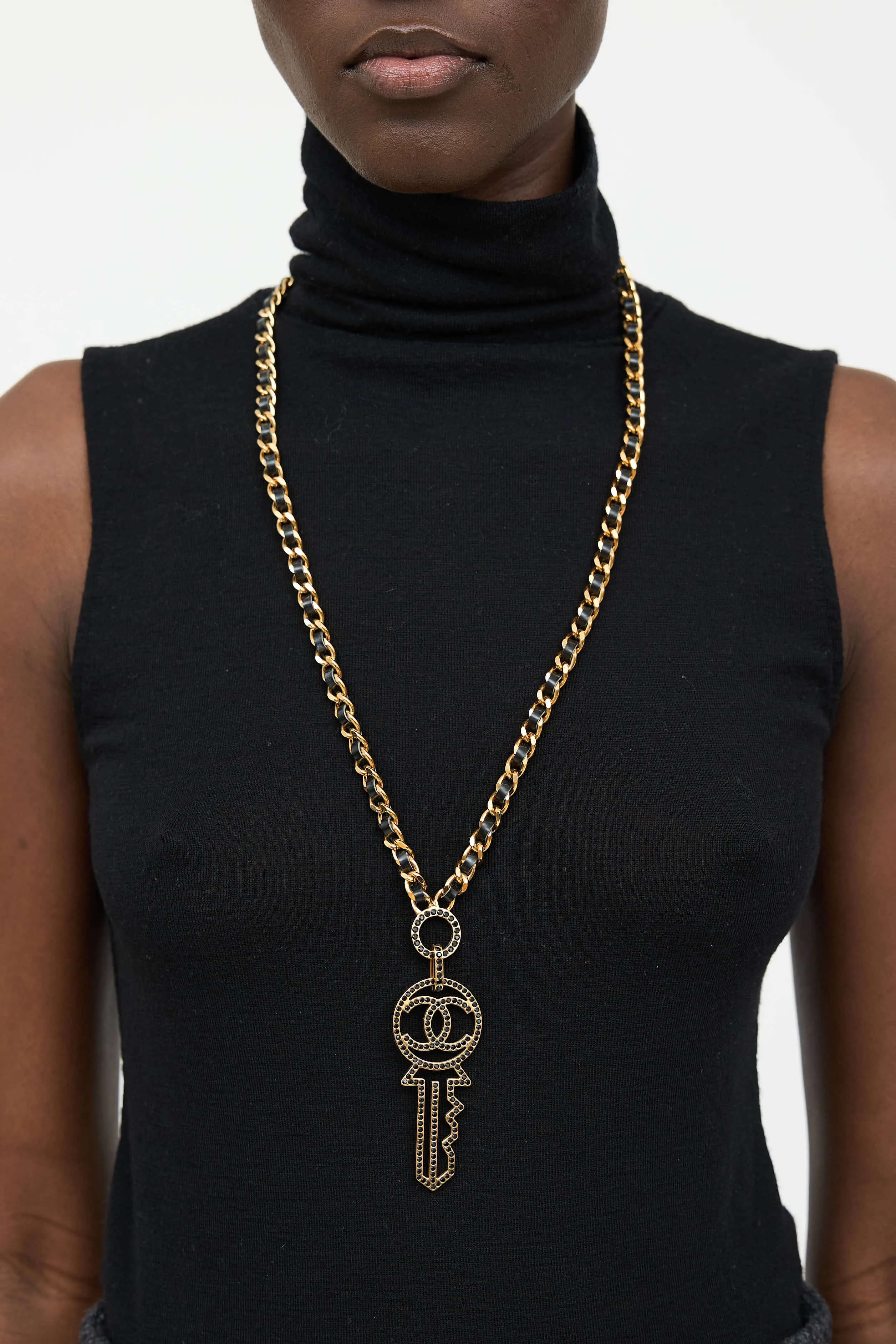 2017 Coco Mark Key Necklace sold by VSP Consignment