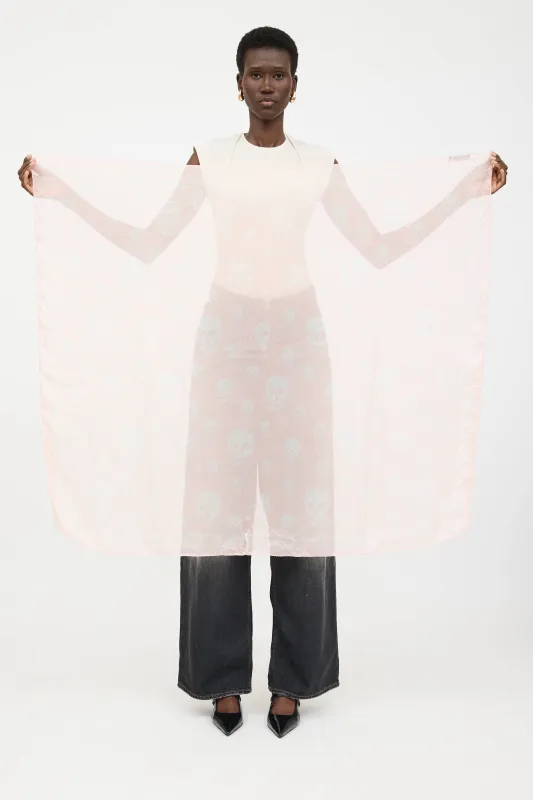 Silk Skull Scarf sold by VSP Consignment