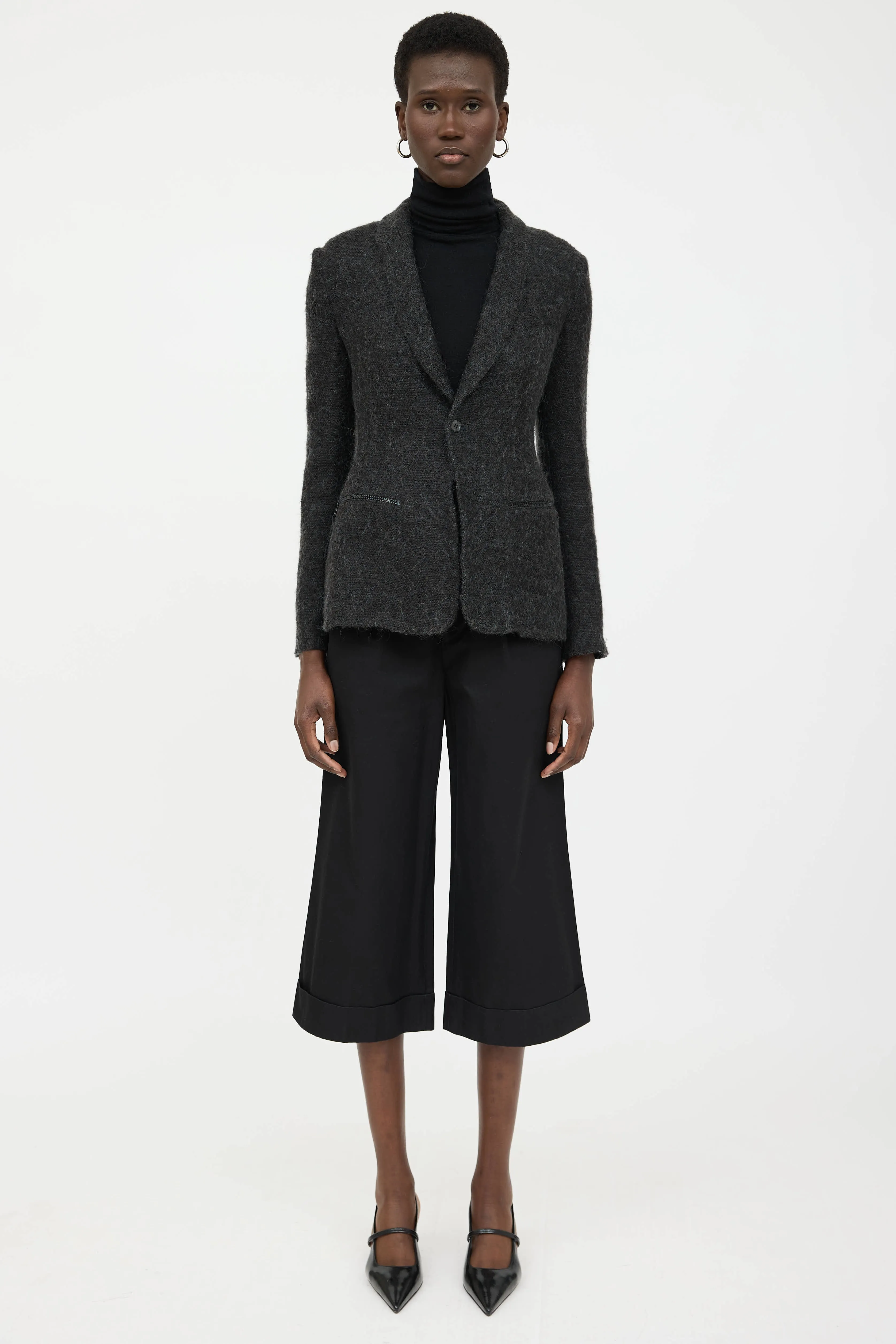 Wool Knit Blazer sold by VSP Consignment product image thumbnail 2