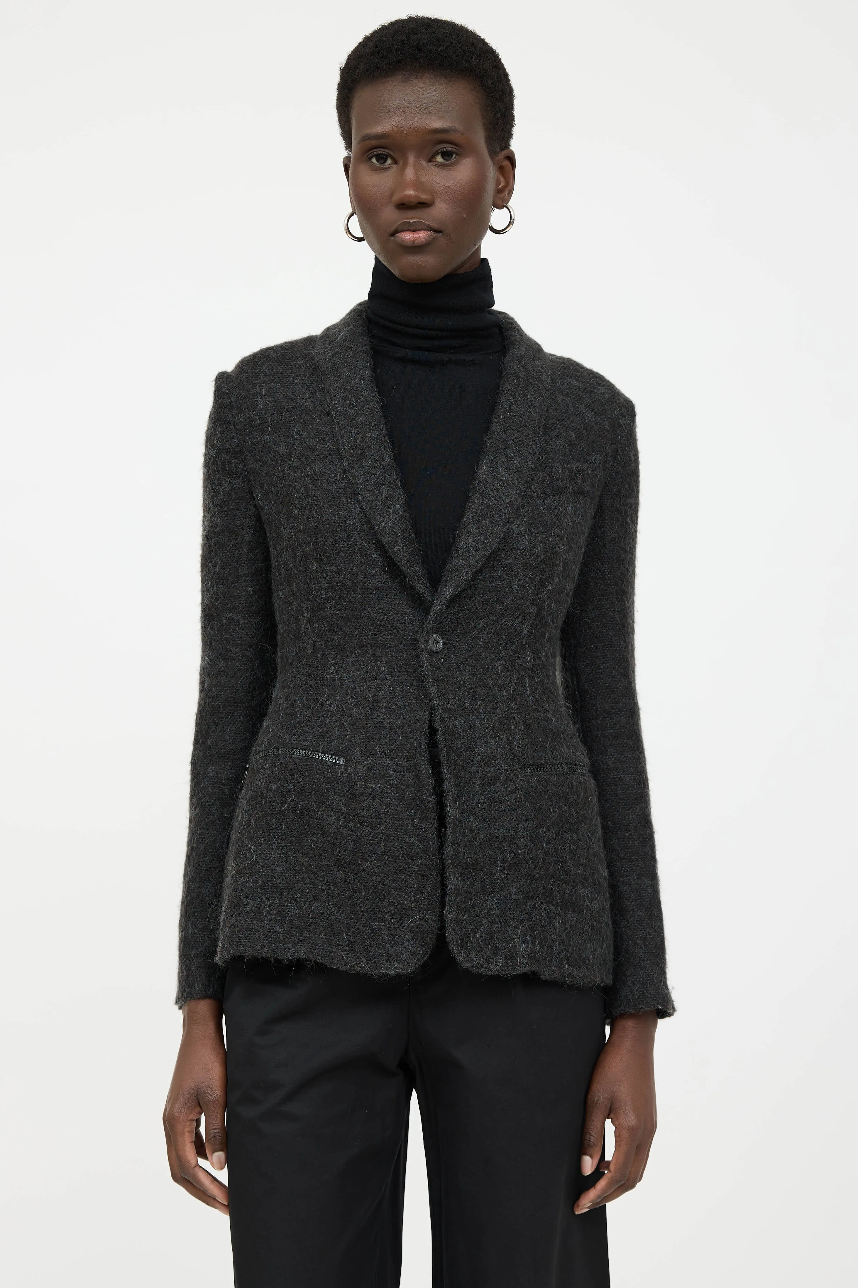 Wool Knit Blazer sold by VSP Consignment