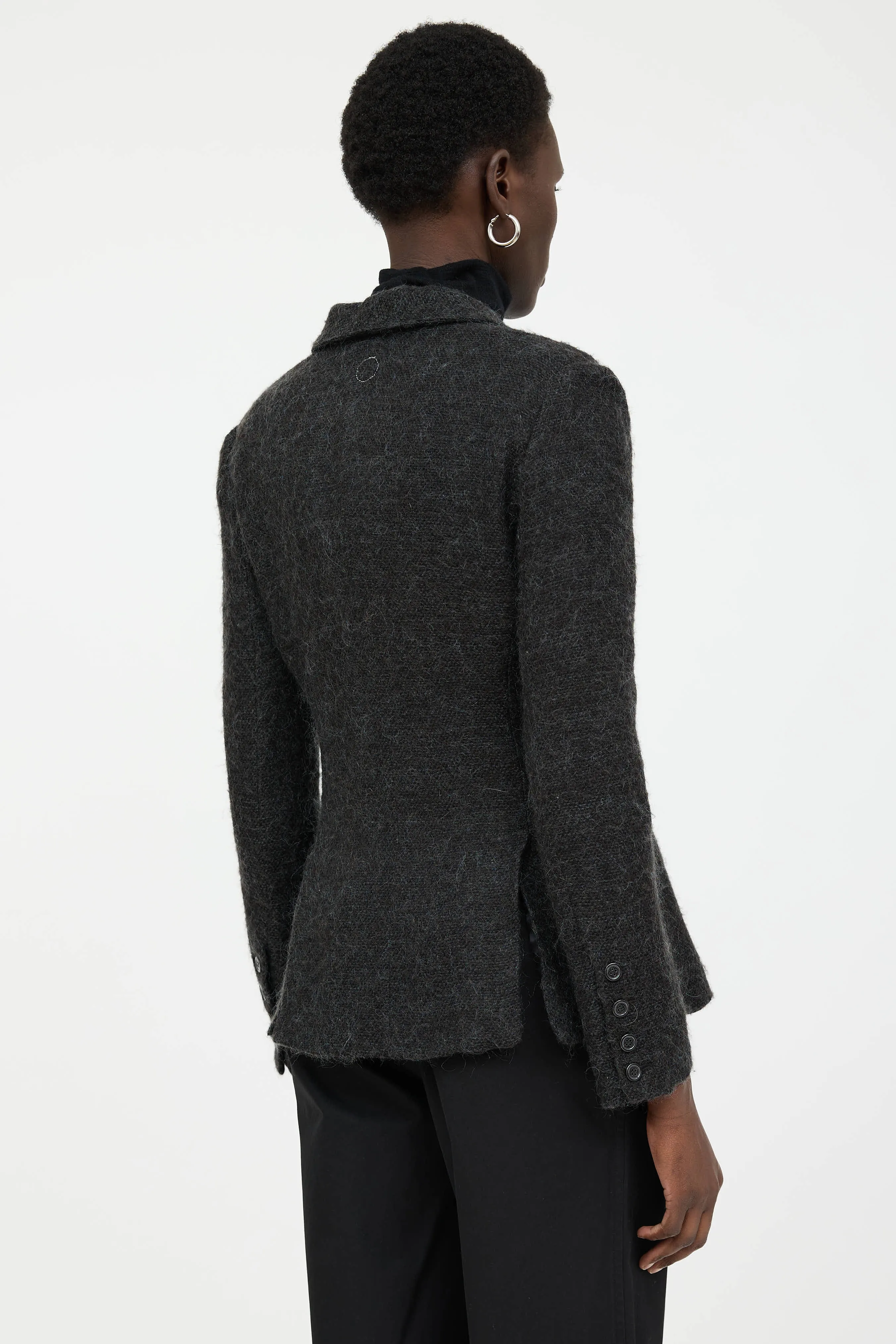 Wool Knit Blazer sold by VSP Consignment product image thumbnail 4