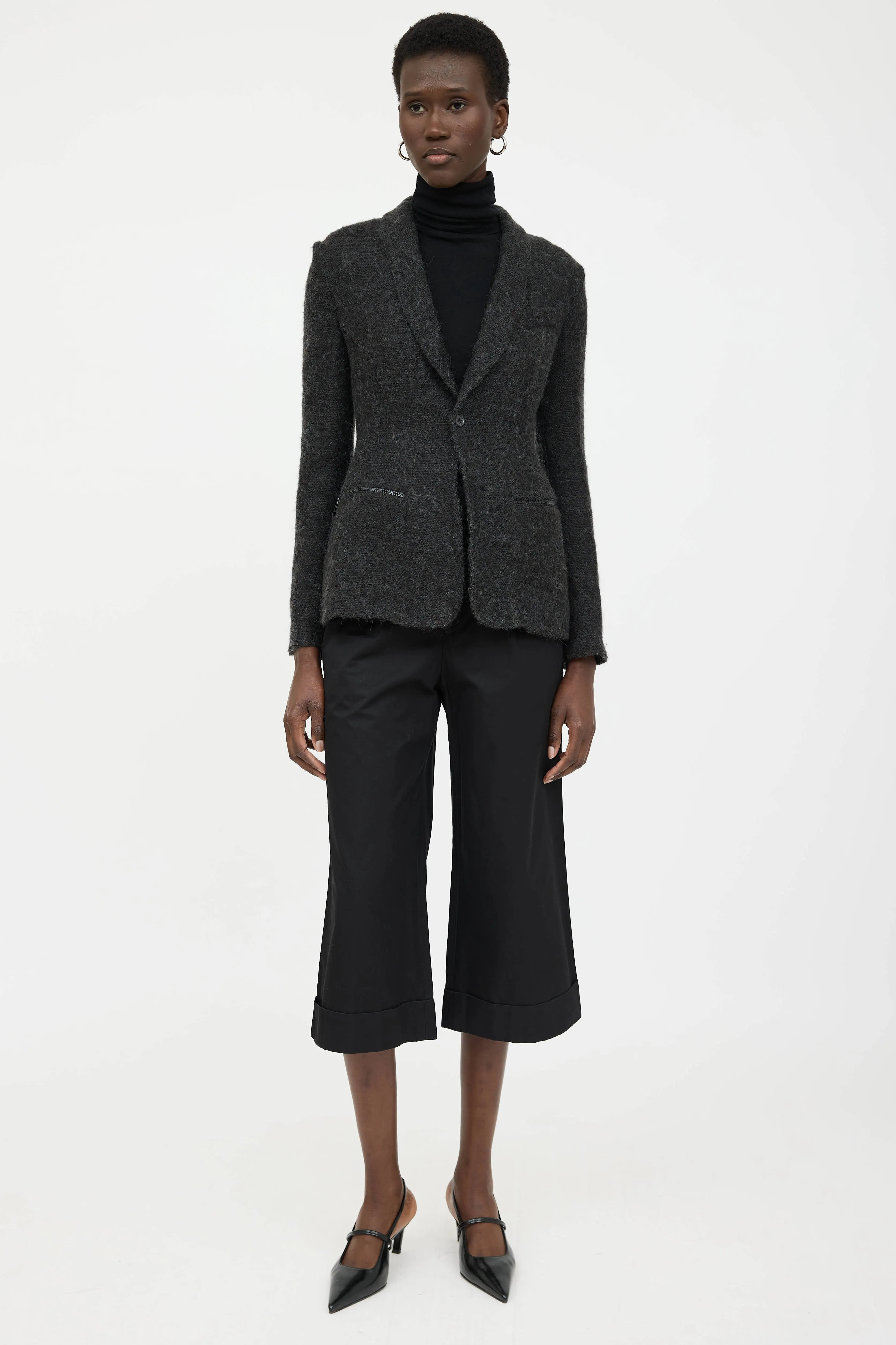 Wool Knit Blazer sold by VSP Consignment product image thumbnail 5