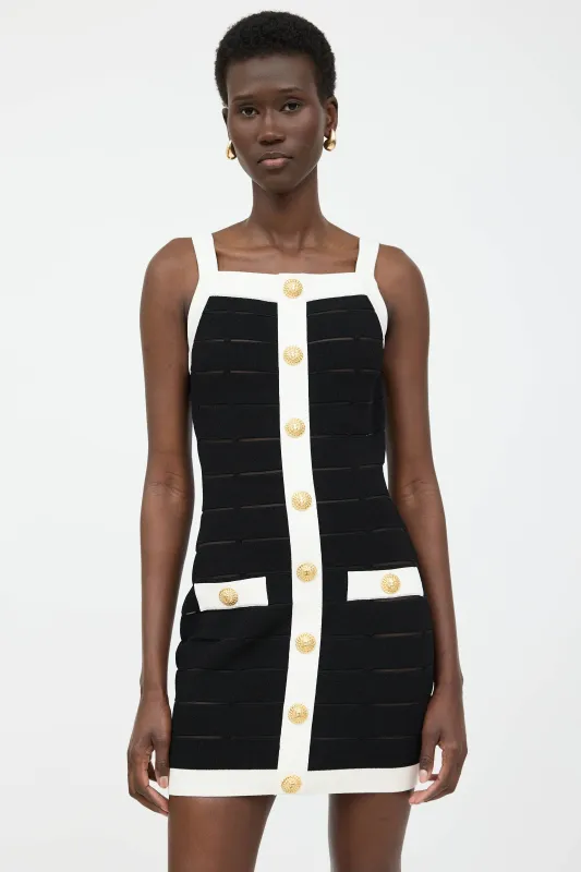 Mesh Panel Bodycon Dress sold by VSP Consignment