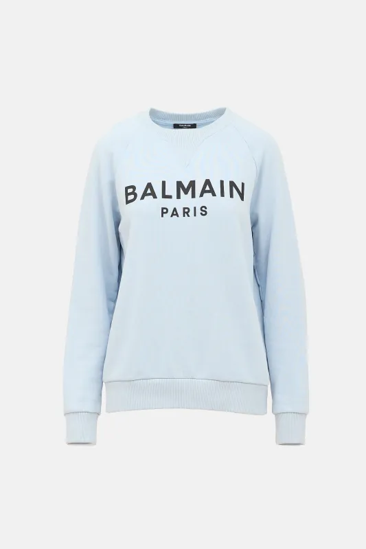Logo Crewneck Sweater made by Balmain