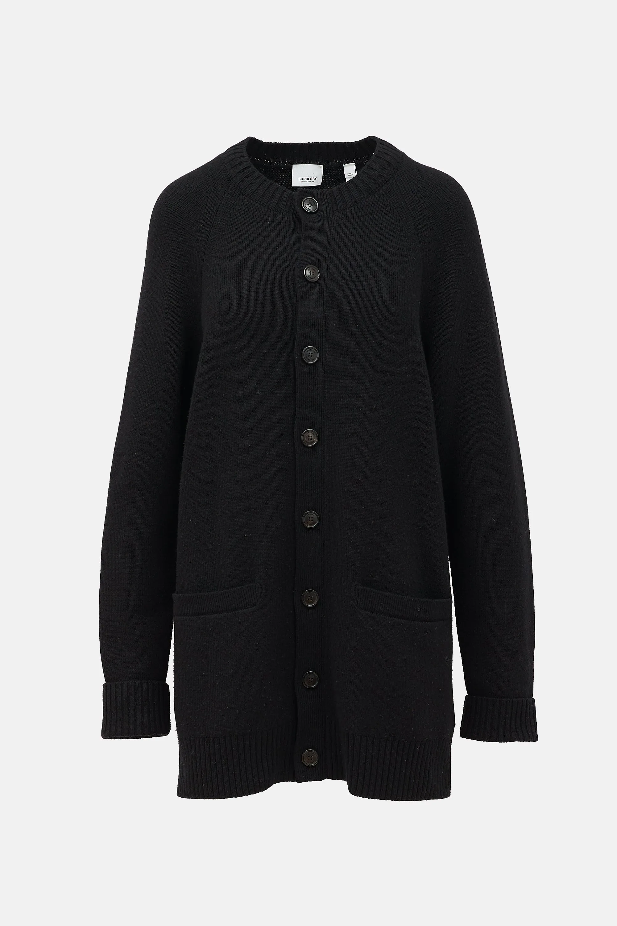 Cashmere Patch Pocket Cardigan sold by VSP Consignment