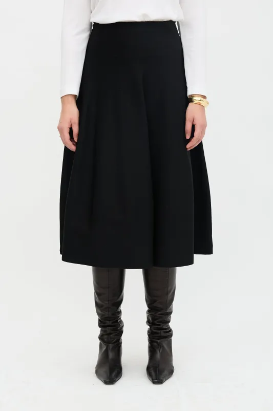 Stretch Knit Harley Skirt made by The Row