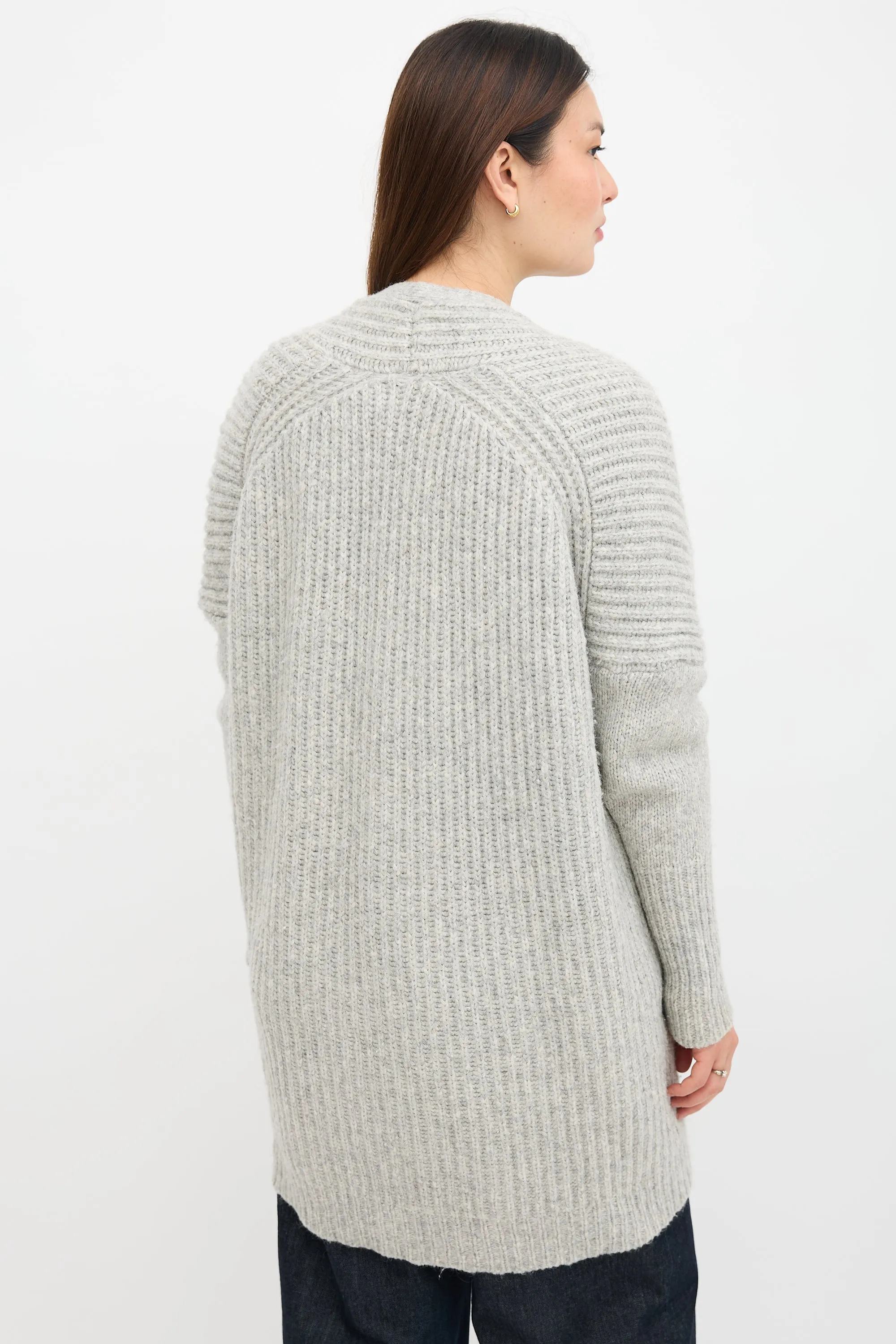 Open Front Long Cardigan sold by VSP Consignment product image thumbnail 4