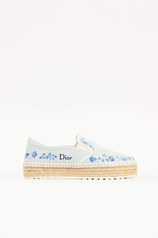 Granville Platform Espadrille Sneaker made by Dior