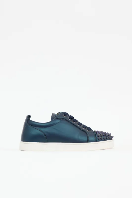 Leather Spike Louis Junior Sneaker made by Christian Louboutin