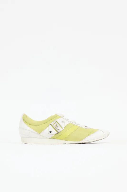 Vintage Suede Logo Sneaker made by Dior