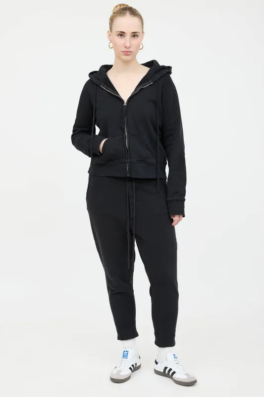 Distressed Sweatsuit Co-Ord Set sold by VSP Consignment