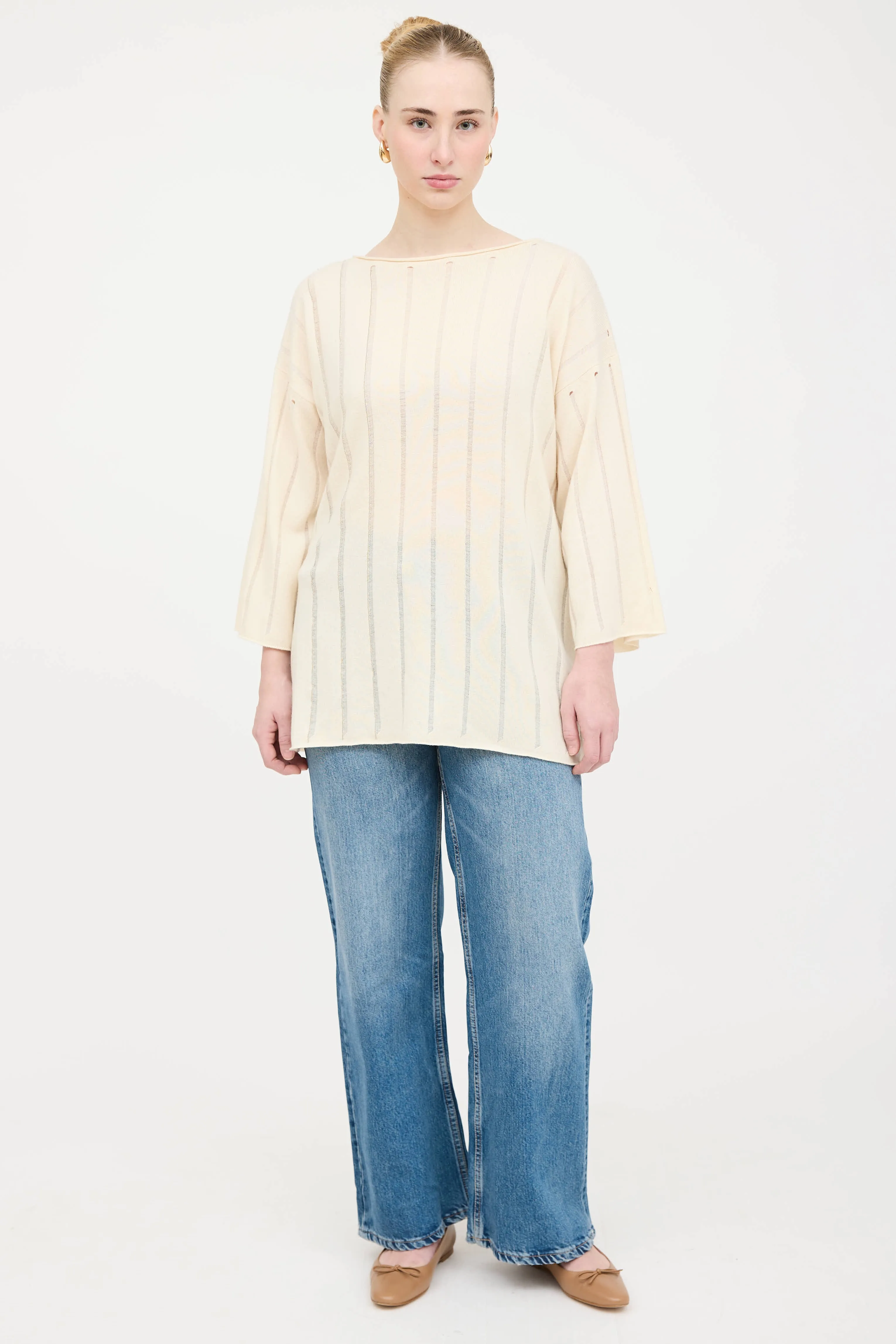 Cashmere Beaded Sweater sold by VSP Consignment product image thumbnail 5