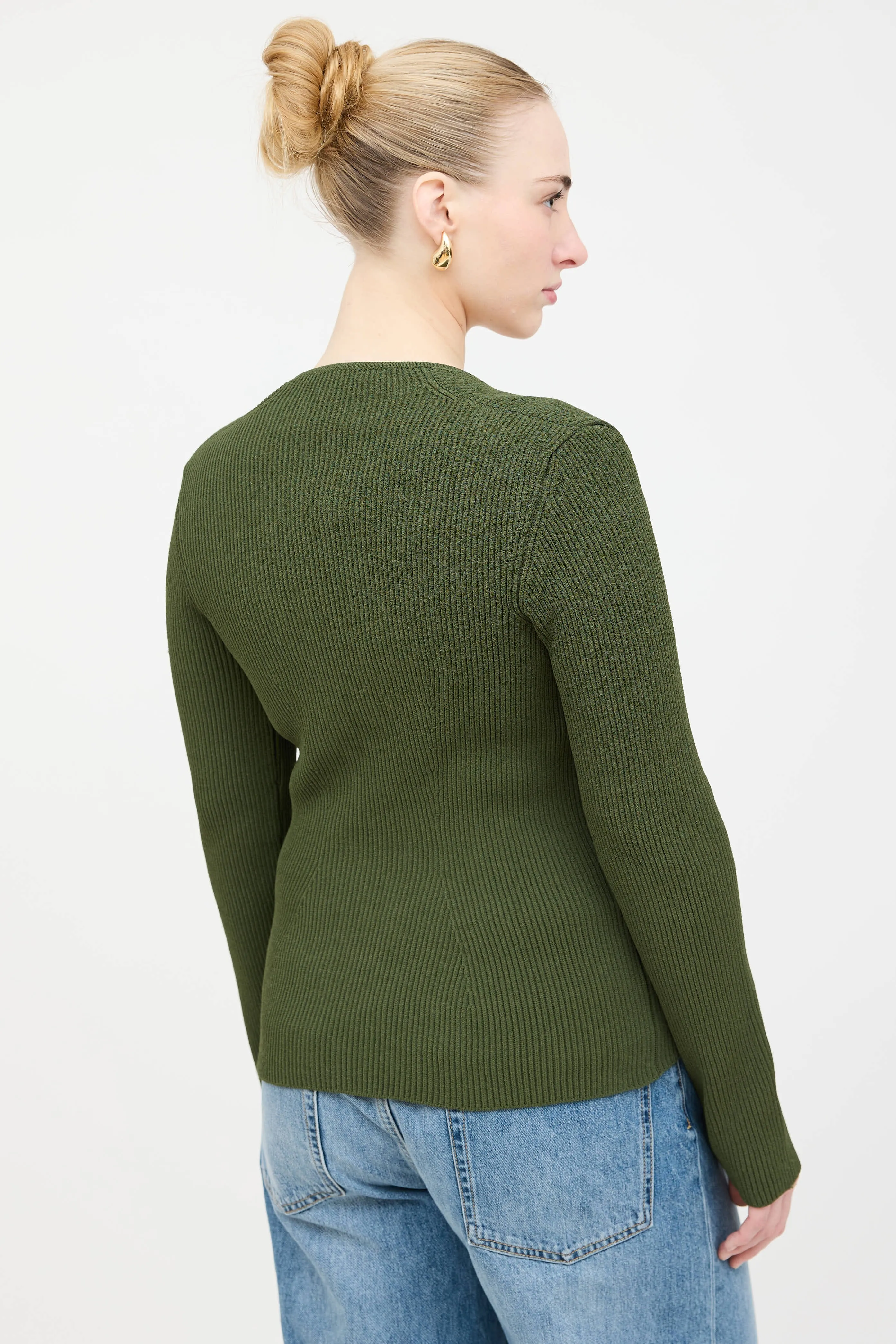 Kirah Ribbed Knit Top sold by VSP Consignment product image thumbnail 4