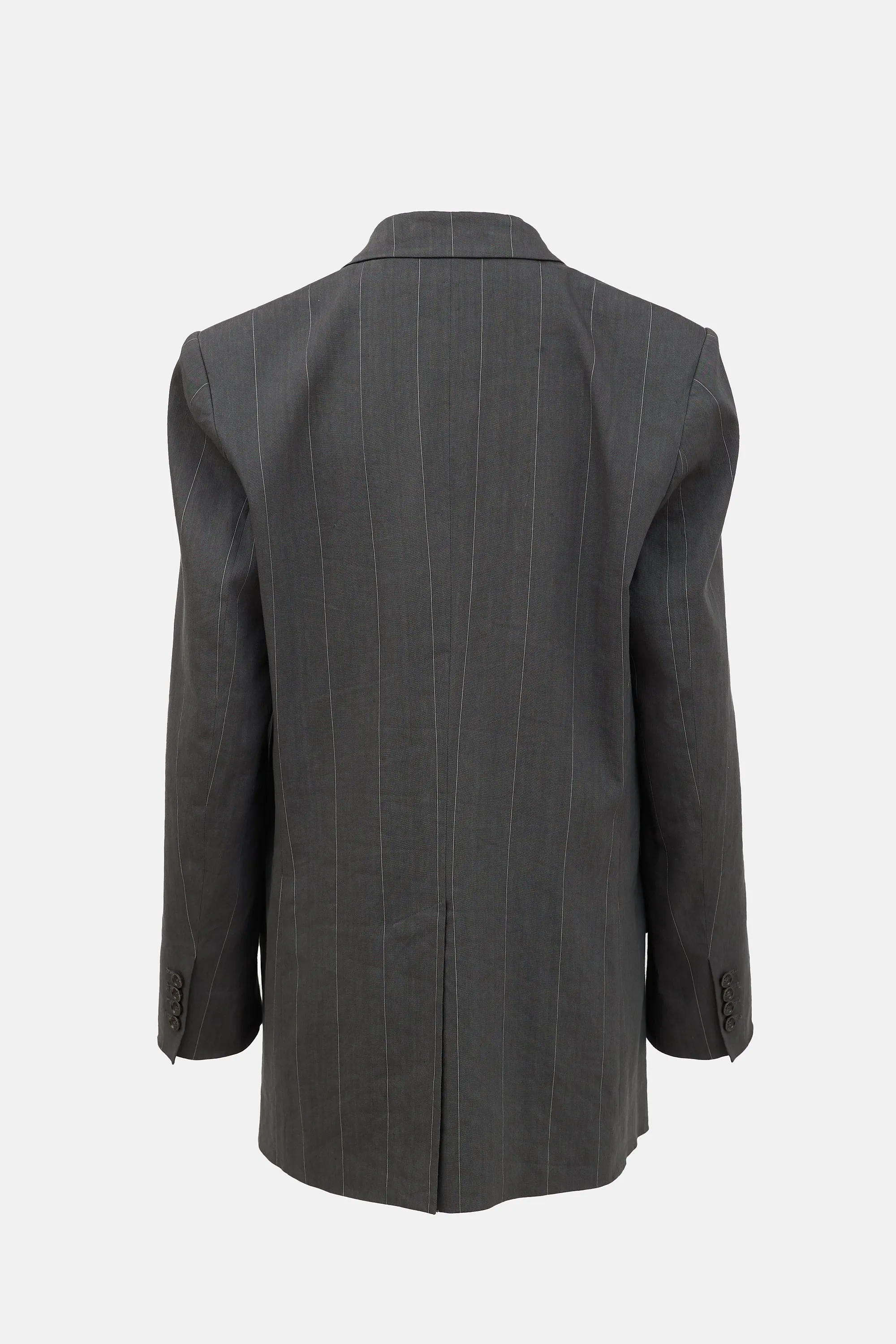 Linen Striped Blazer sold by VSP Consignment product image thumbnail 2