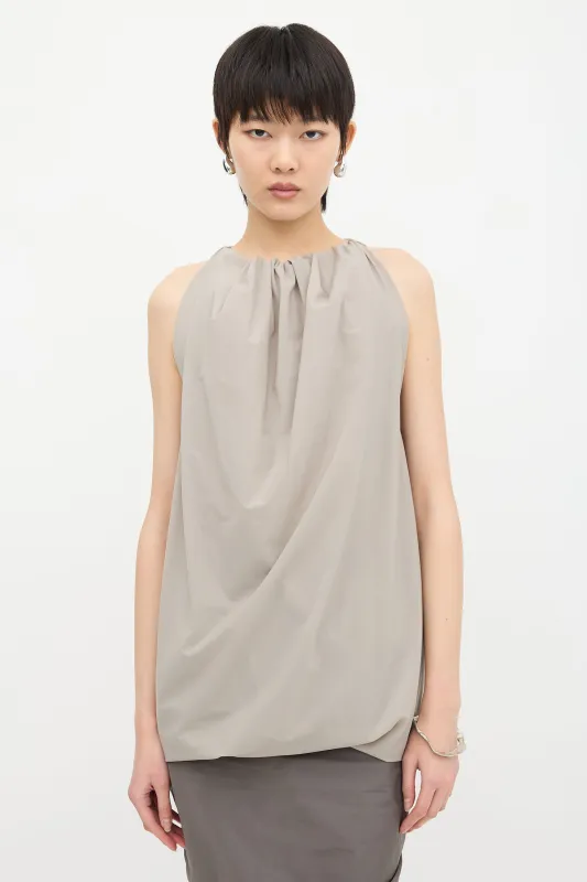 SS 2015 Nylon Balloon Blouse made by Rick Owens
